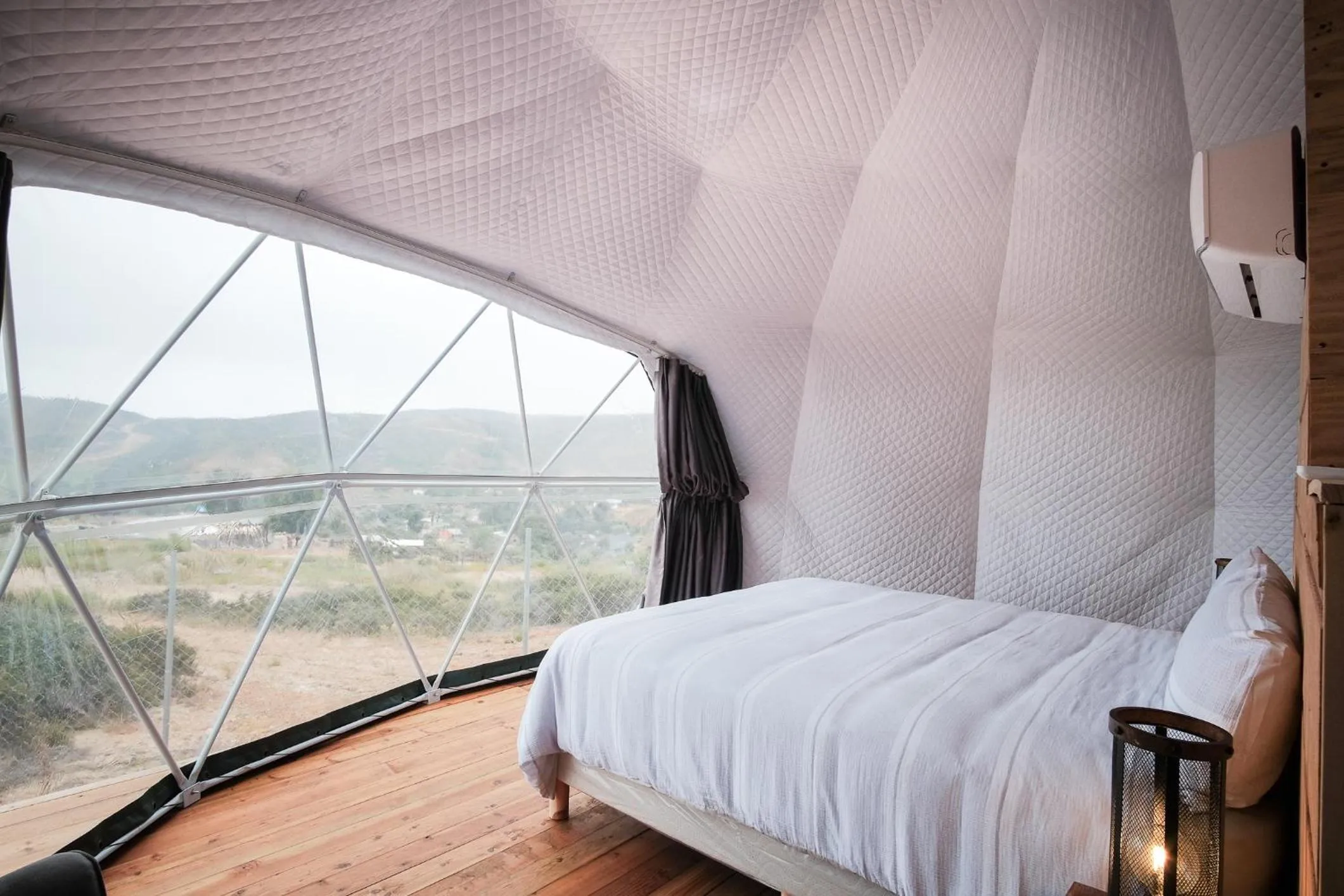 Bed in Casa Domo Glamping by BajaHomeStays