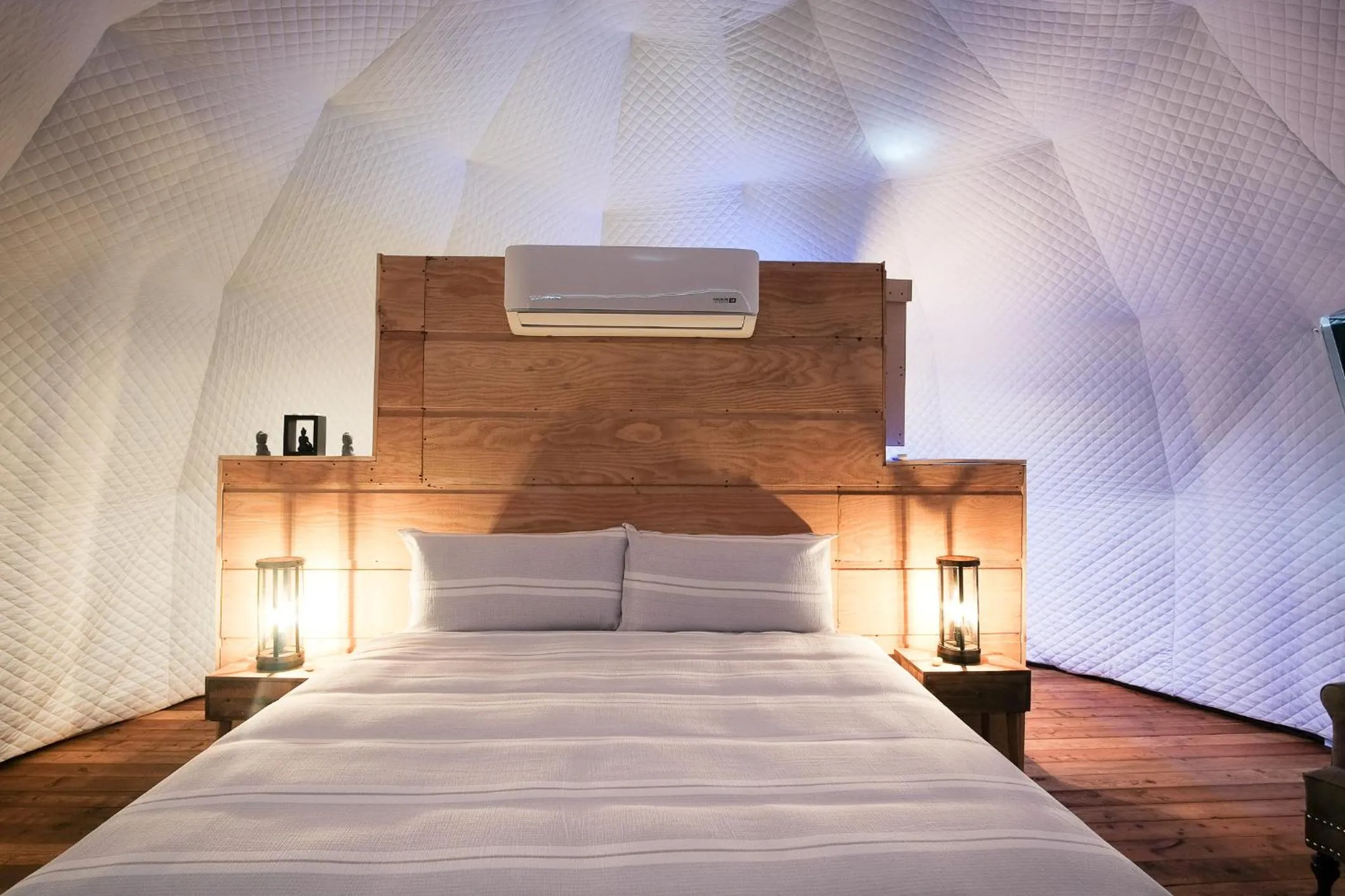 Bed in Casa Domo Glamping by BajaHomeStays