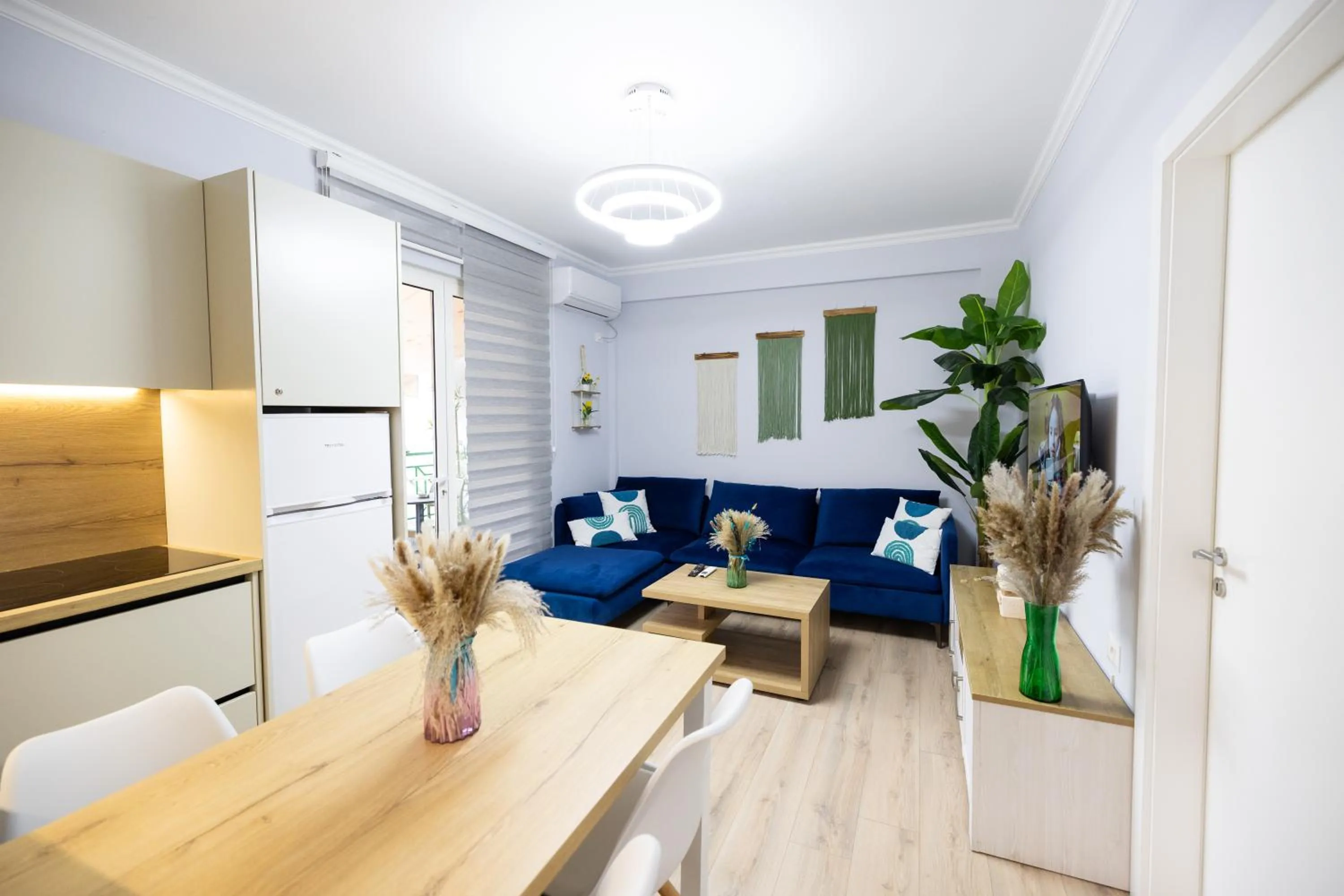 Living room in Boho Central Apartment