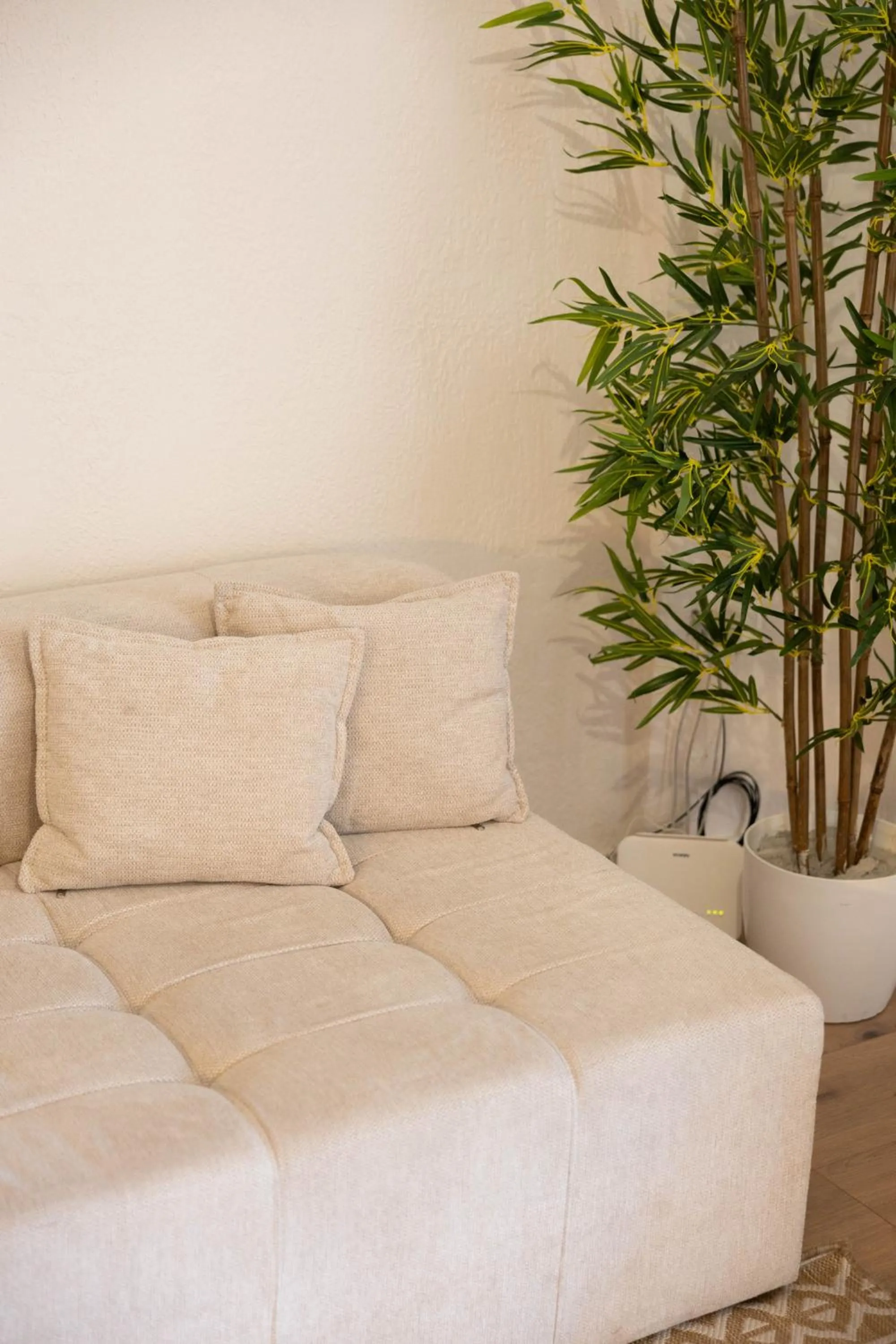 Bed in Boho Central Apartment