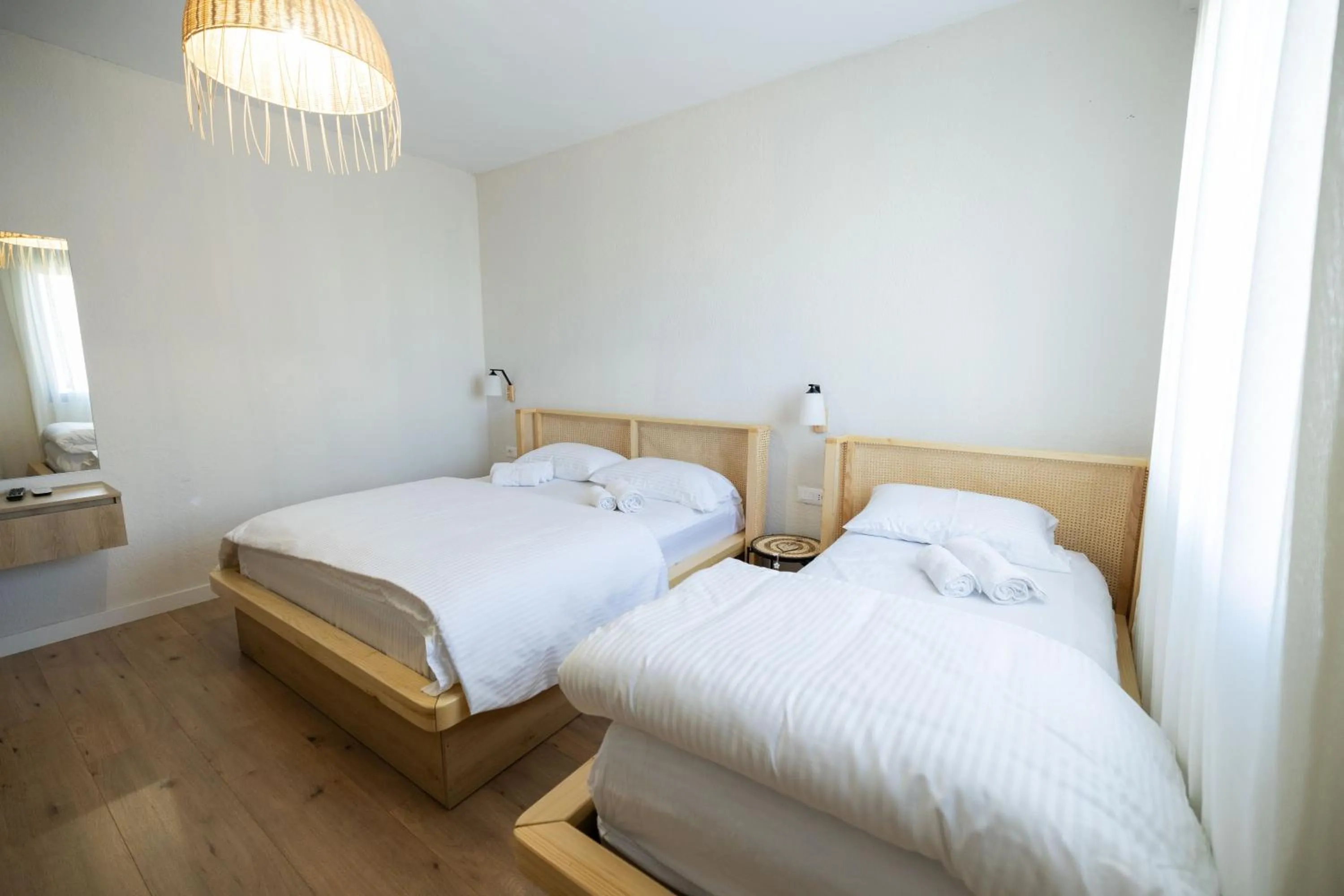 Bed in Boho Central Apartment