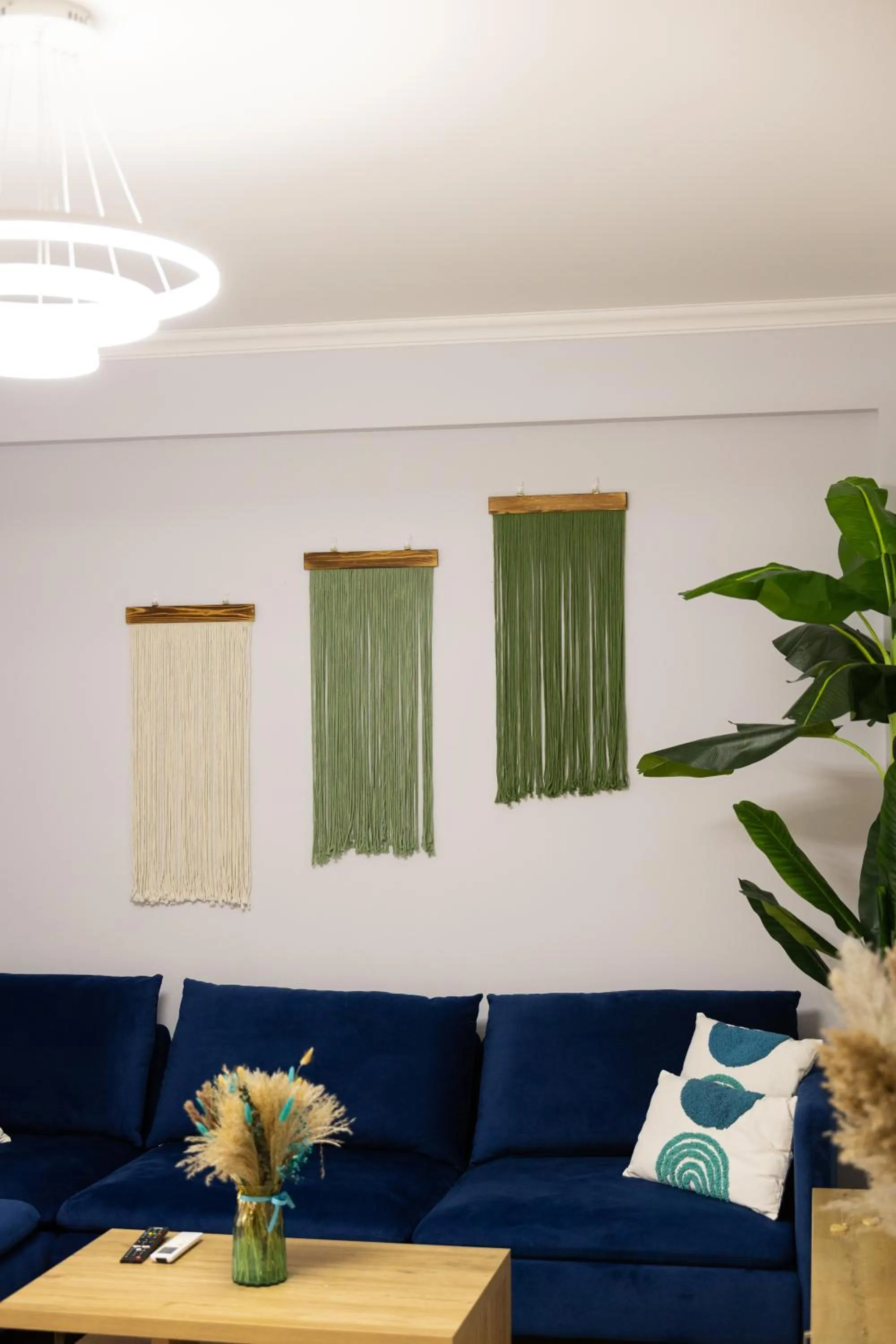 Living room in Boho Central Apartment