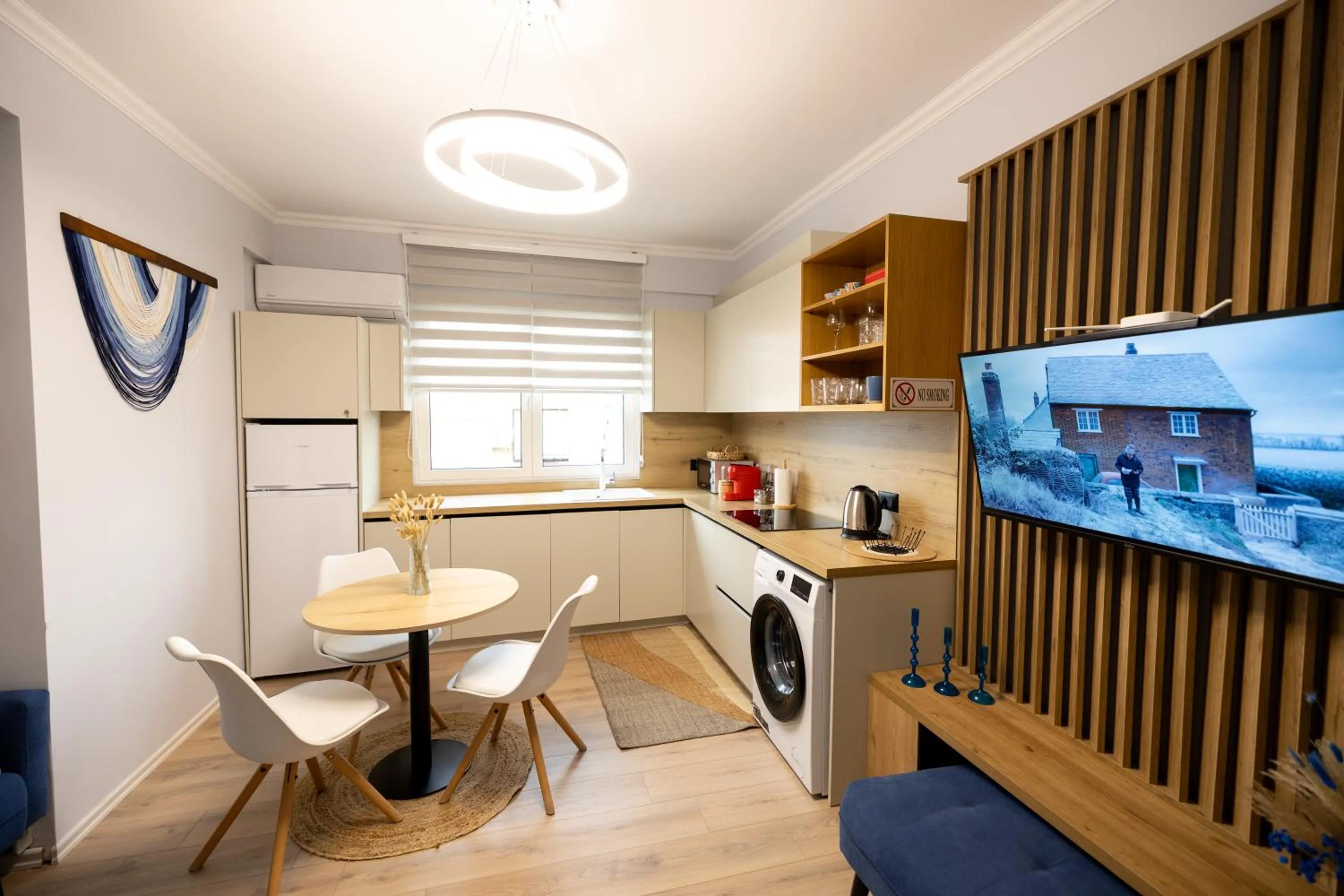 Living room in Boho Central Apartment