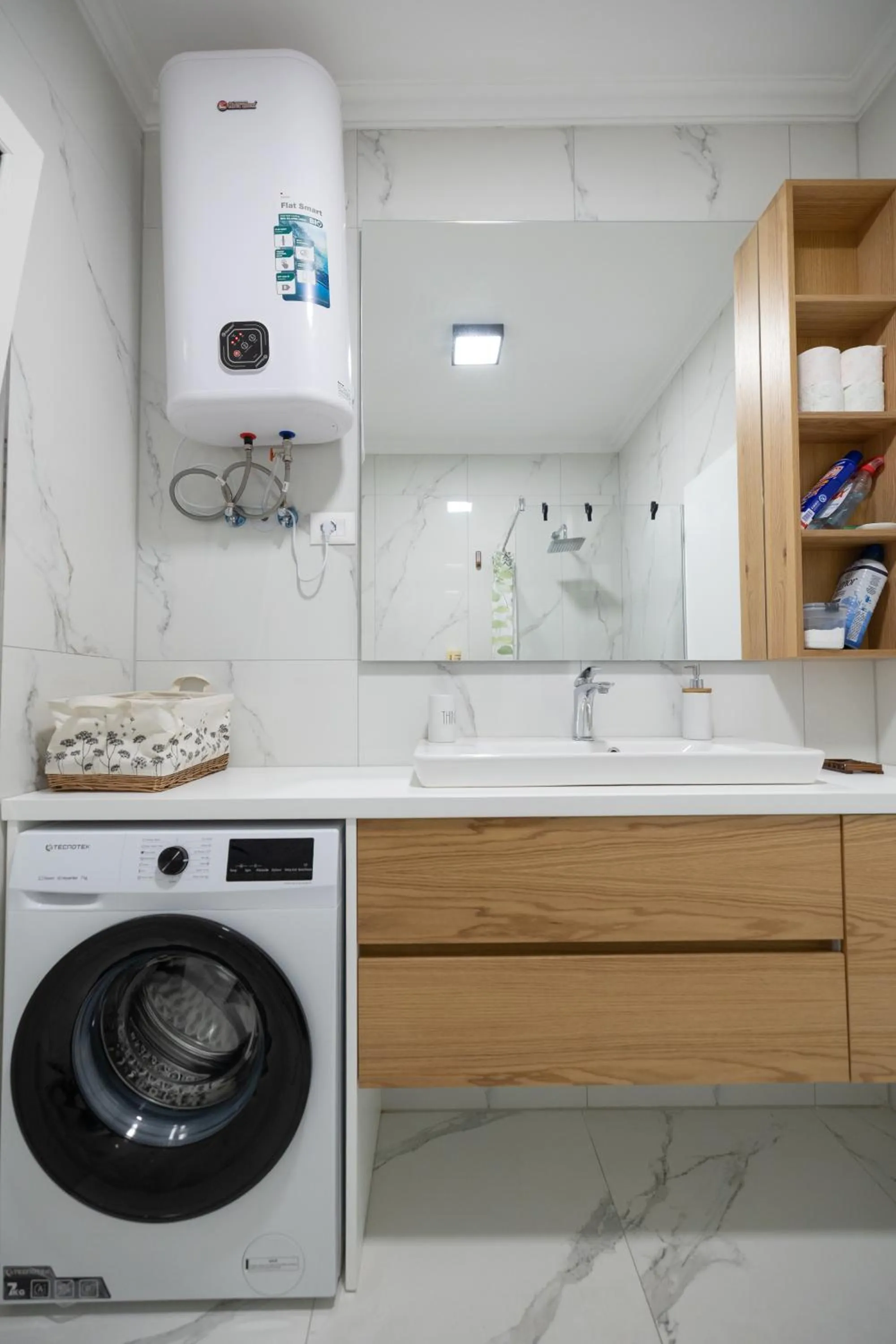 Bathroom in Boho Central Apartment