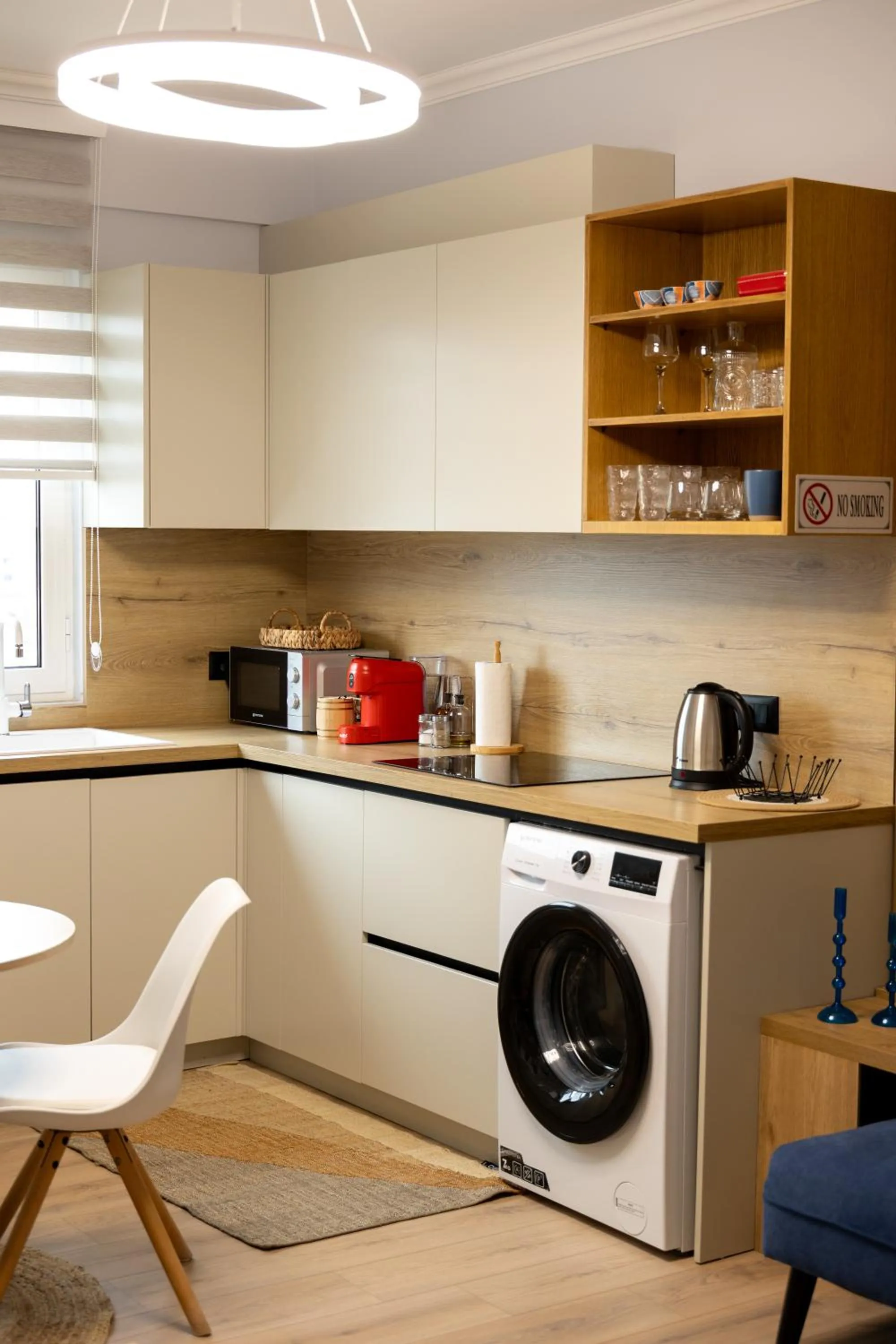 kitchen in Boho Central Apartment