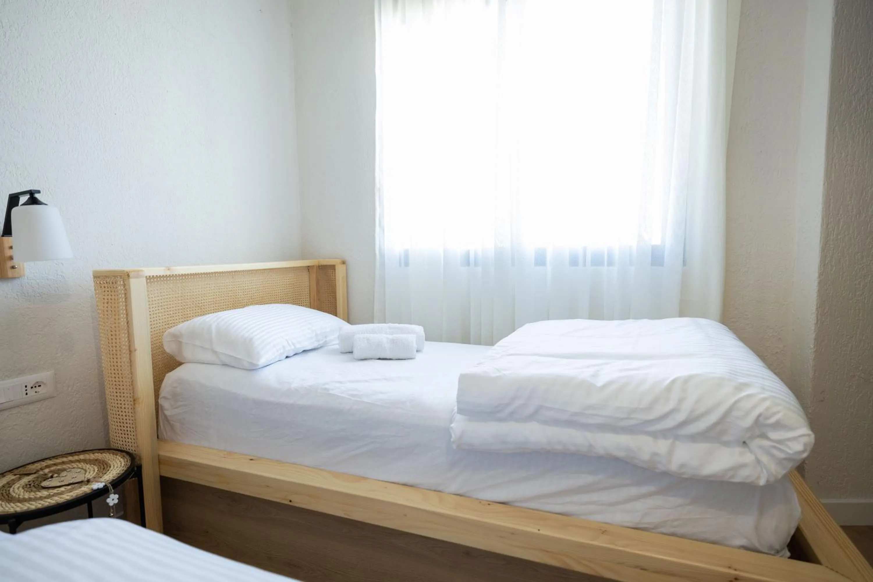 Bed in Boho Central Apartment