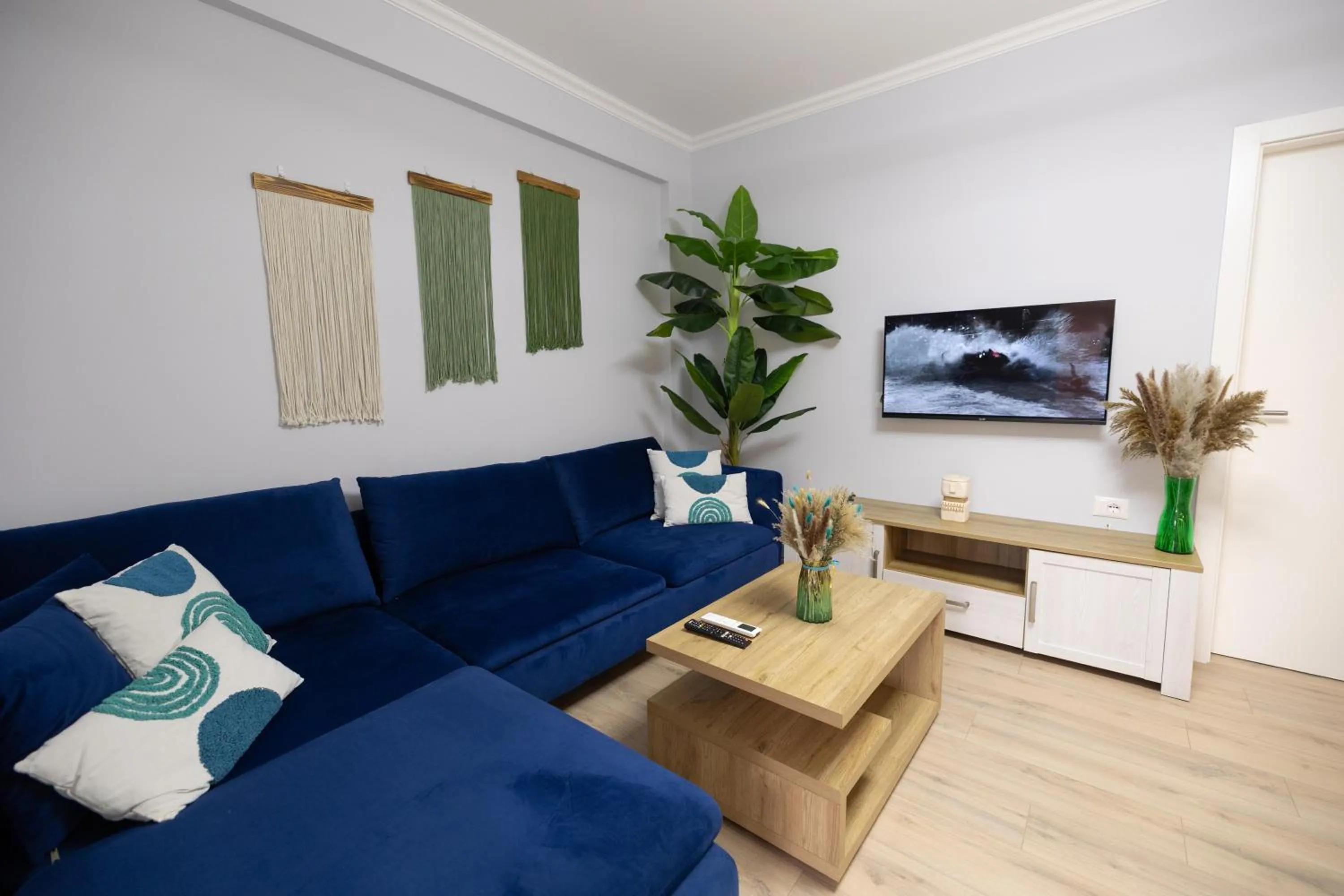 Living room in Boho Central Apartment