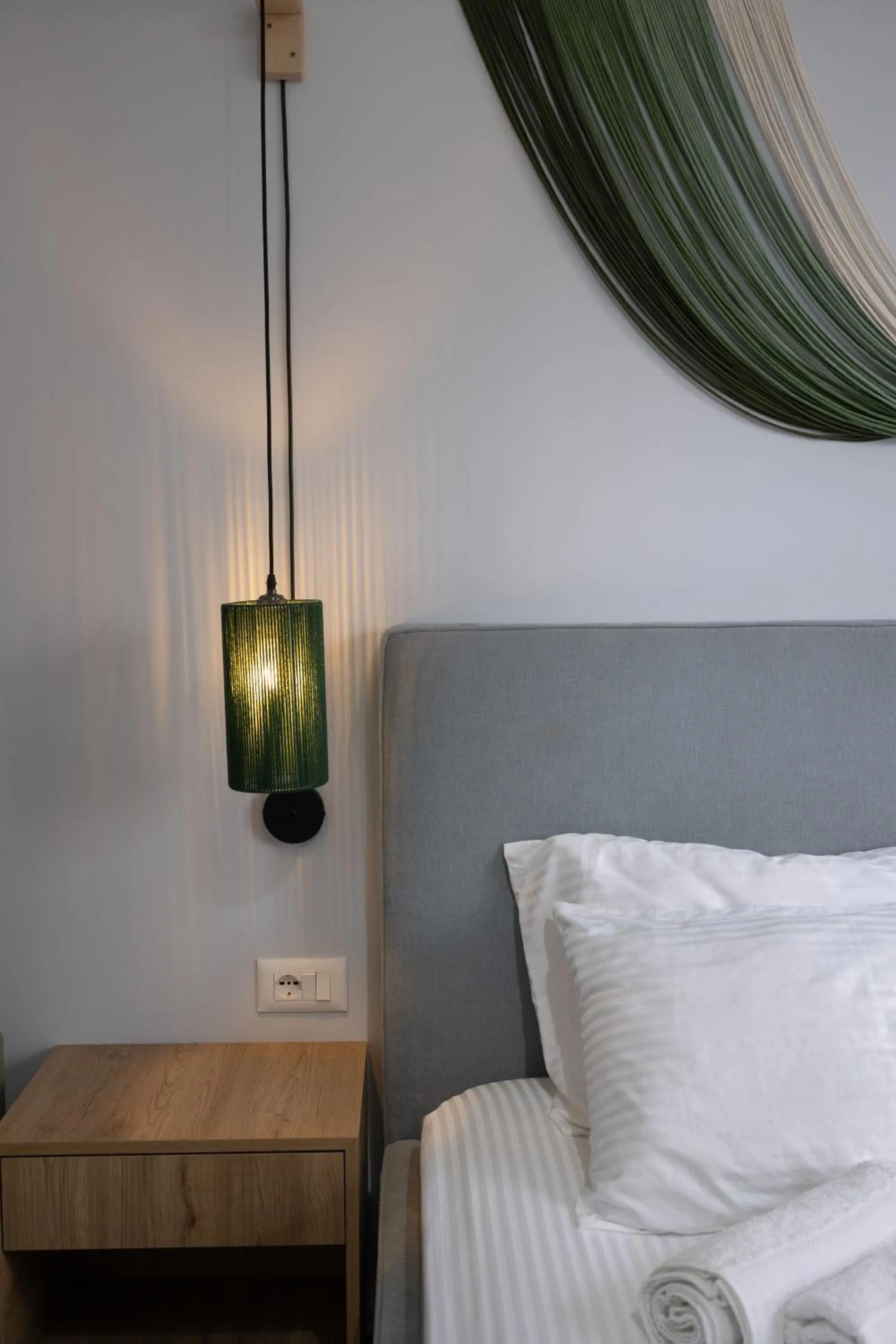 Bed in Boho Central Apartment