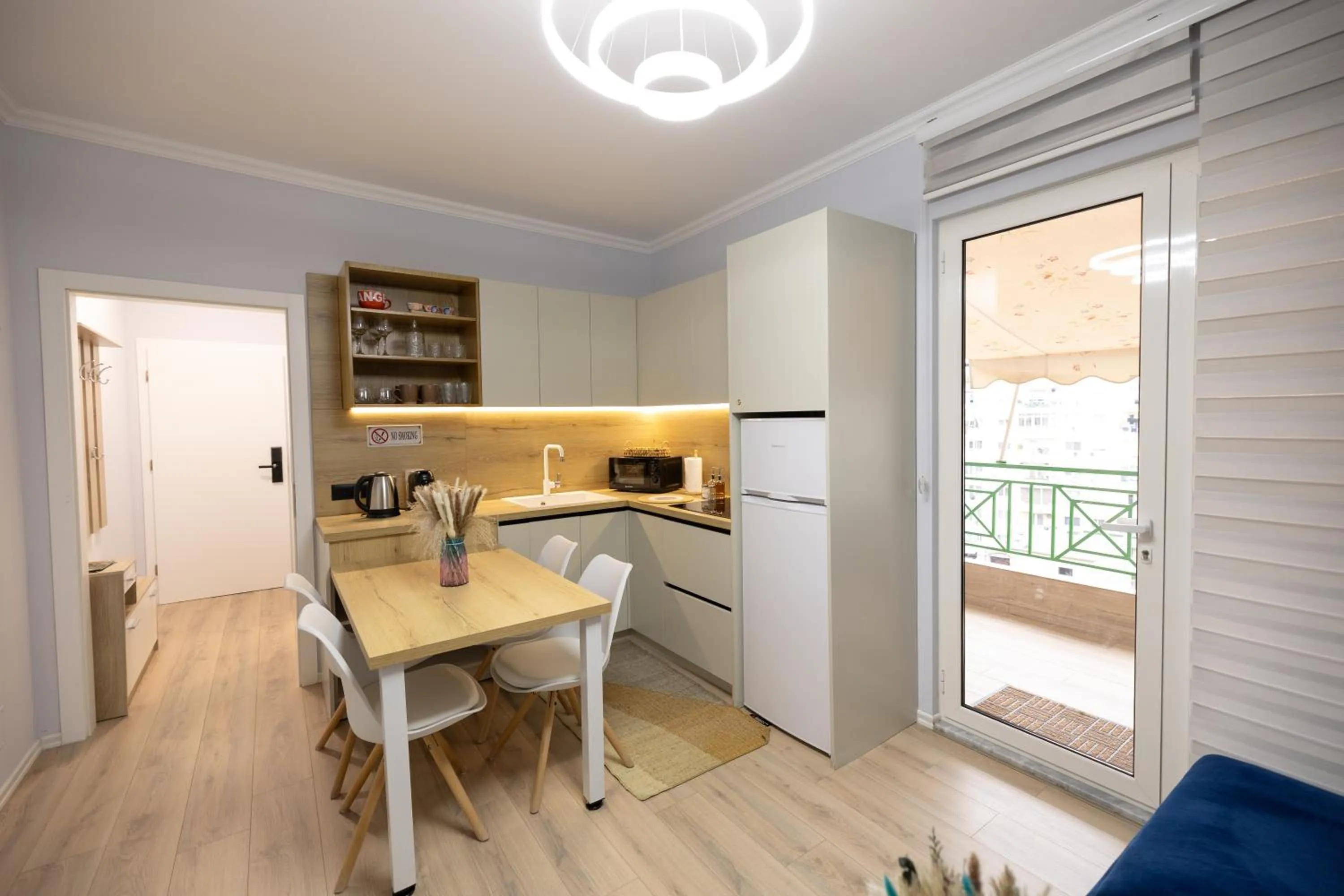 kitchen in Boho Central Apartment