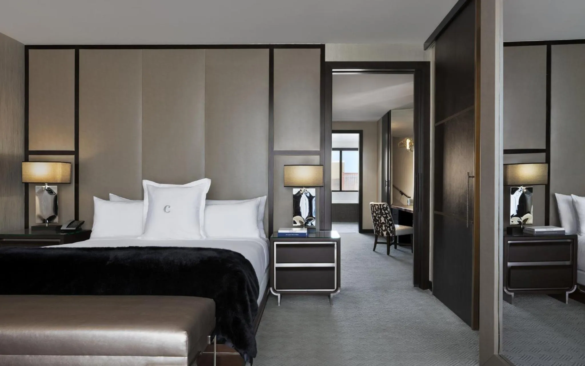 Bedroom, Bed in The Cosmopolitan Of Las Vegas