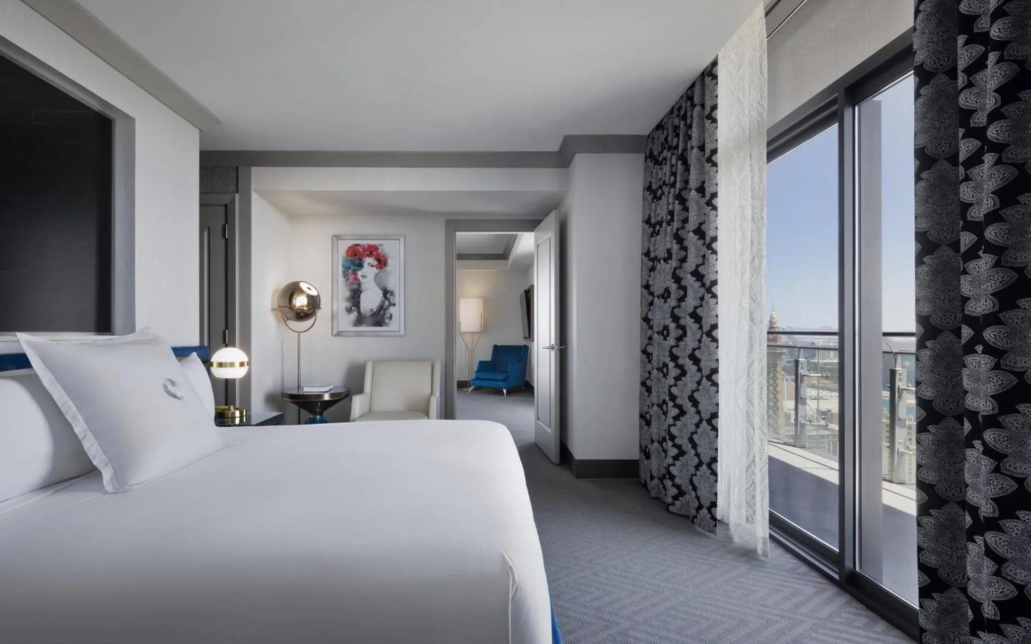 Bedroom, Bed in The Cosmopolitan Of Las Vegas