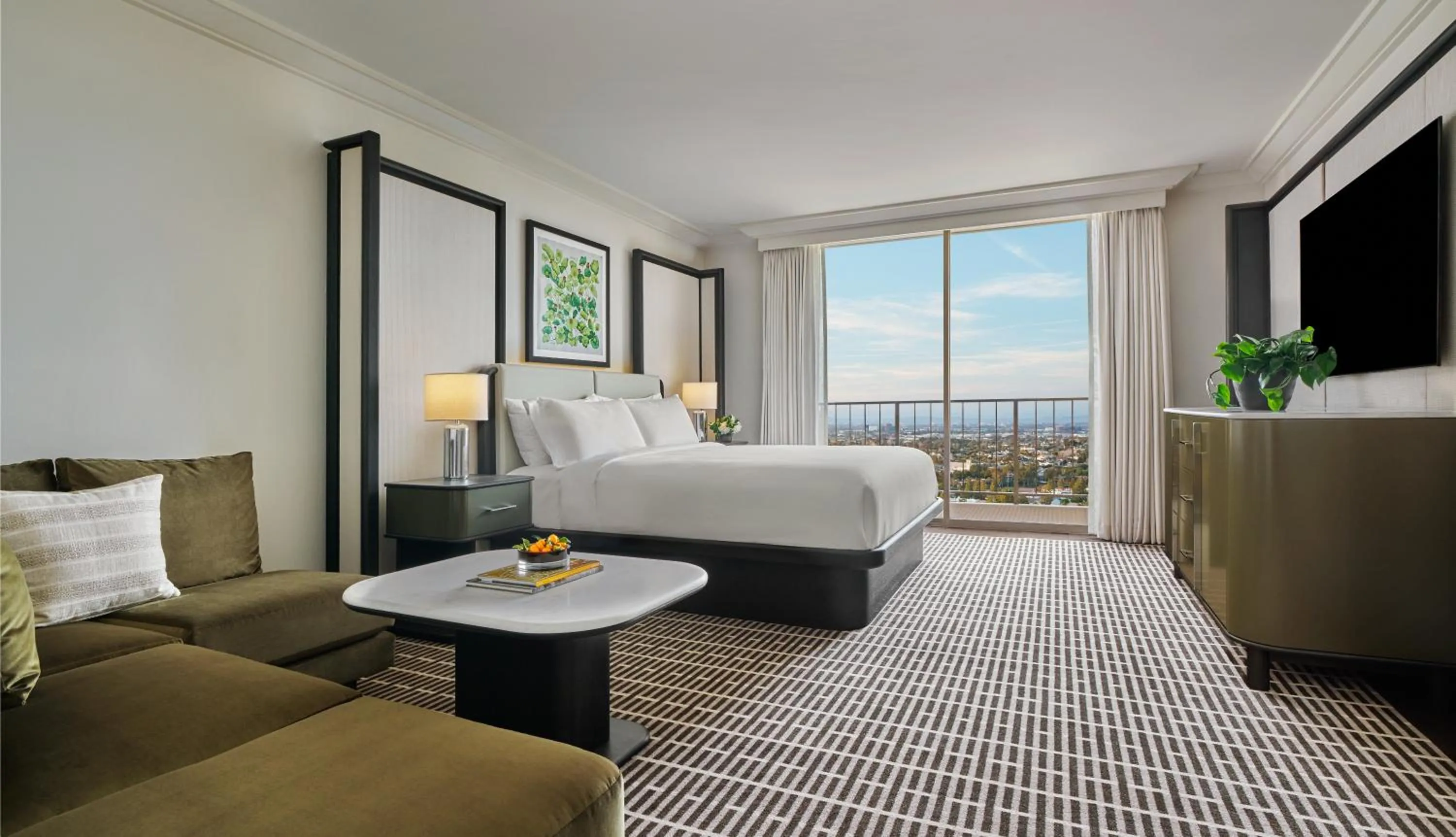 Bedroom, Bed in Pendry Newport Beach
