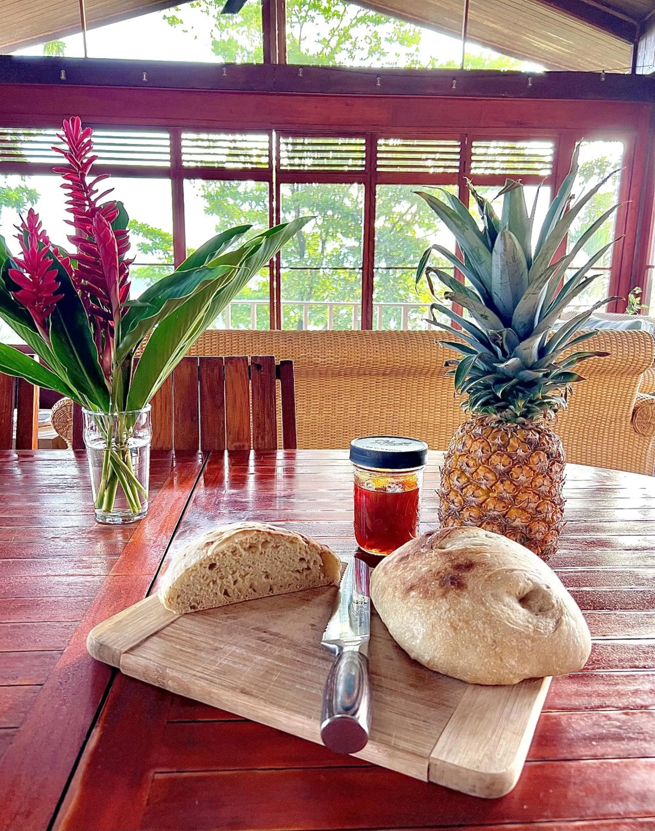 Food and drinks in Akwaba Lodge
