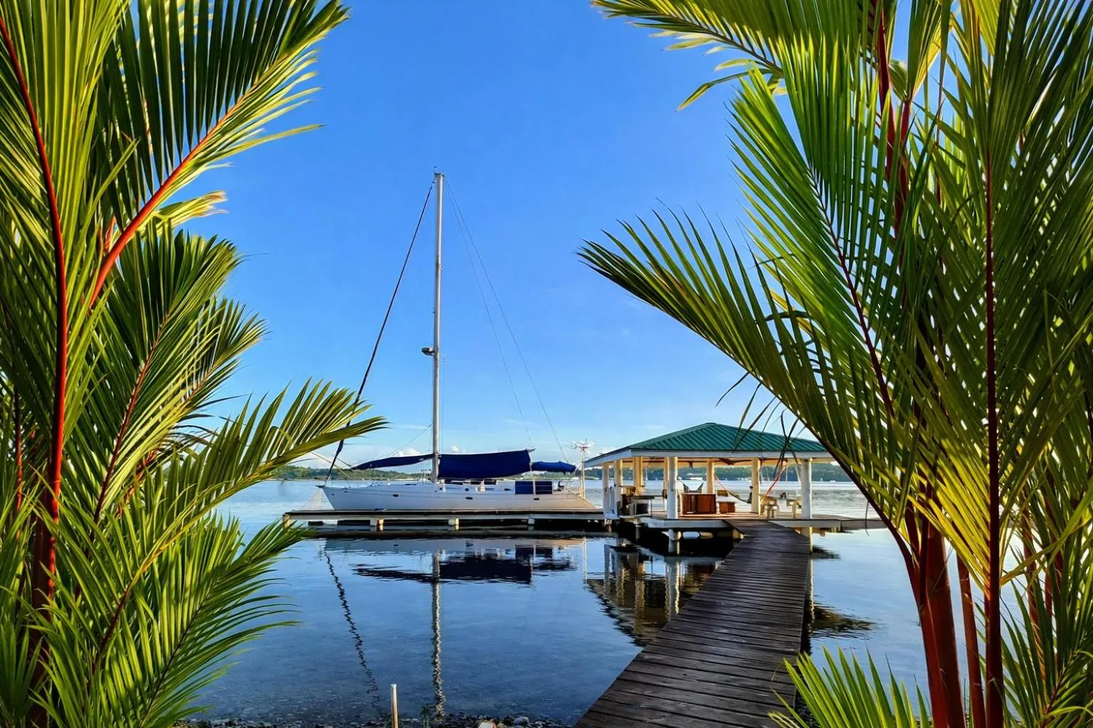 Bedroom in Akwaba Lodge Island Boutique Hotel