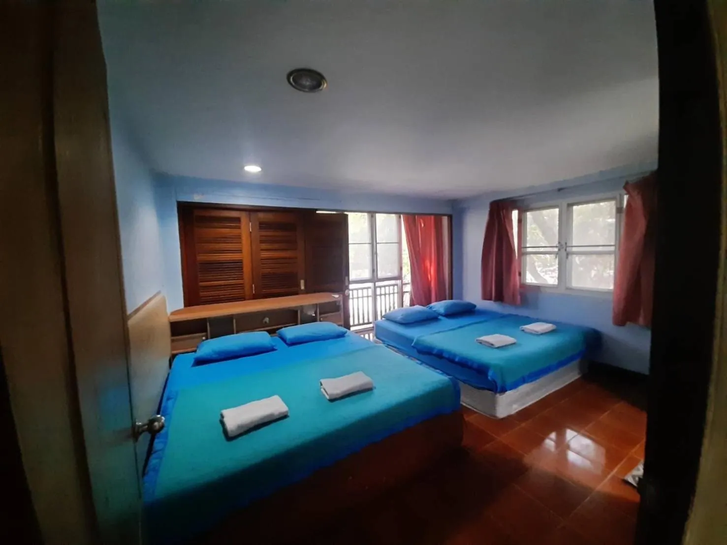 Bedroom, Bed in สถานตากอากาศบางปู สมุทปราการ Bang Pu Recreation Center Samut Prakan