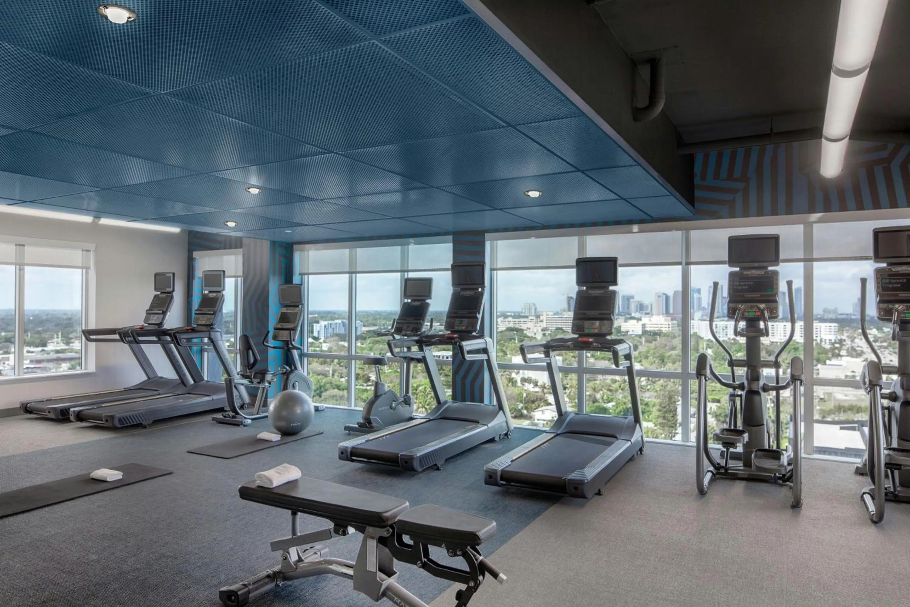 Fitness centre/facilities in Aloft Fort Lauderdale Airport & Cruise Port