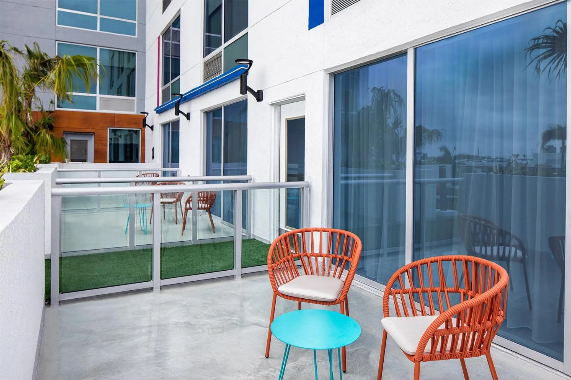 Balcony/Terrace in Aloft Fort Lauderdale Airport & Cruise Port