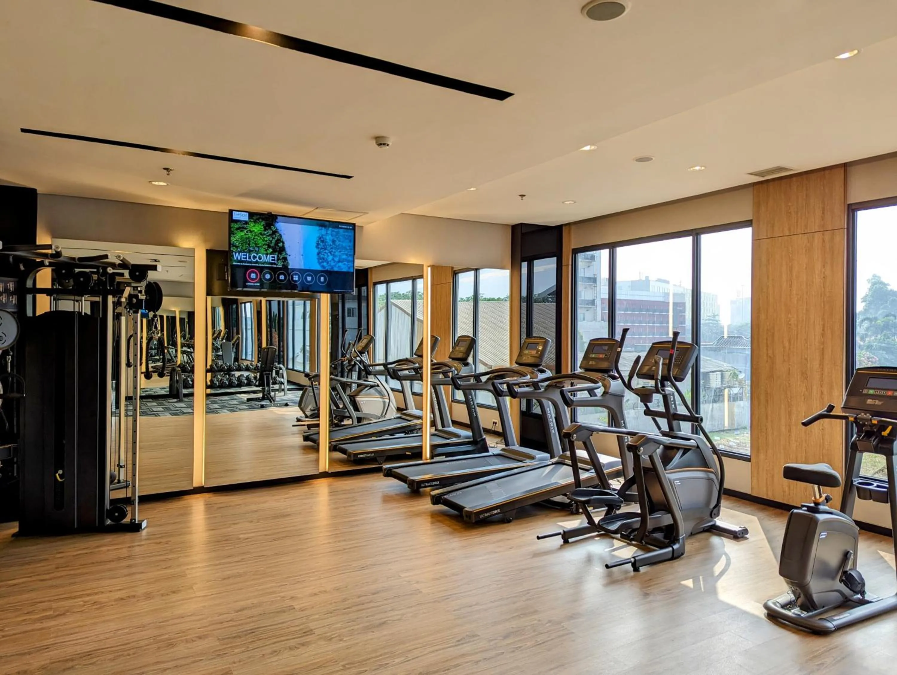Fitness centre/facilities in Fairfield by Marriott Jakarta Soekarno-Hatta Airport