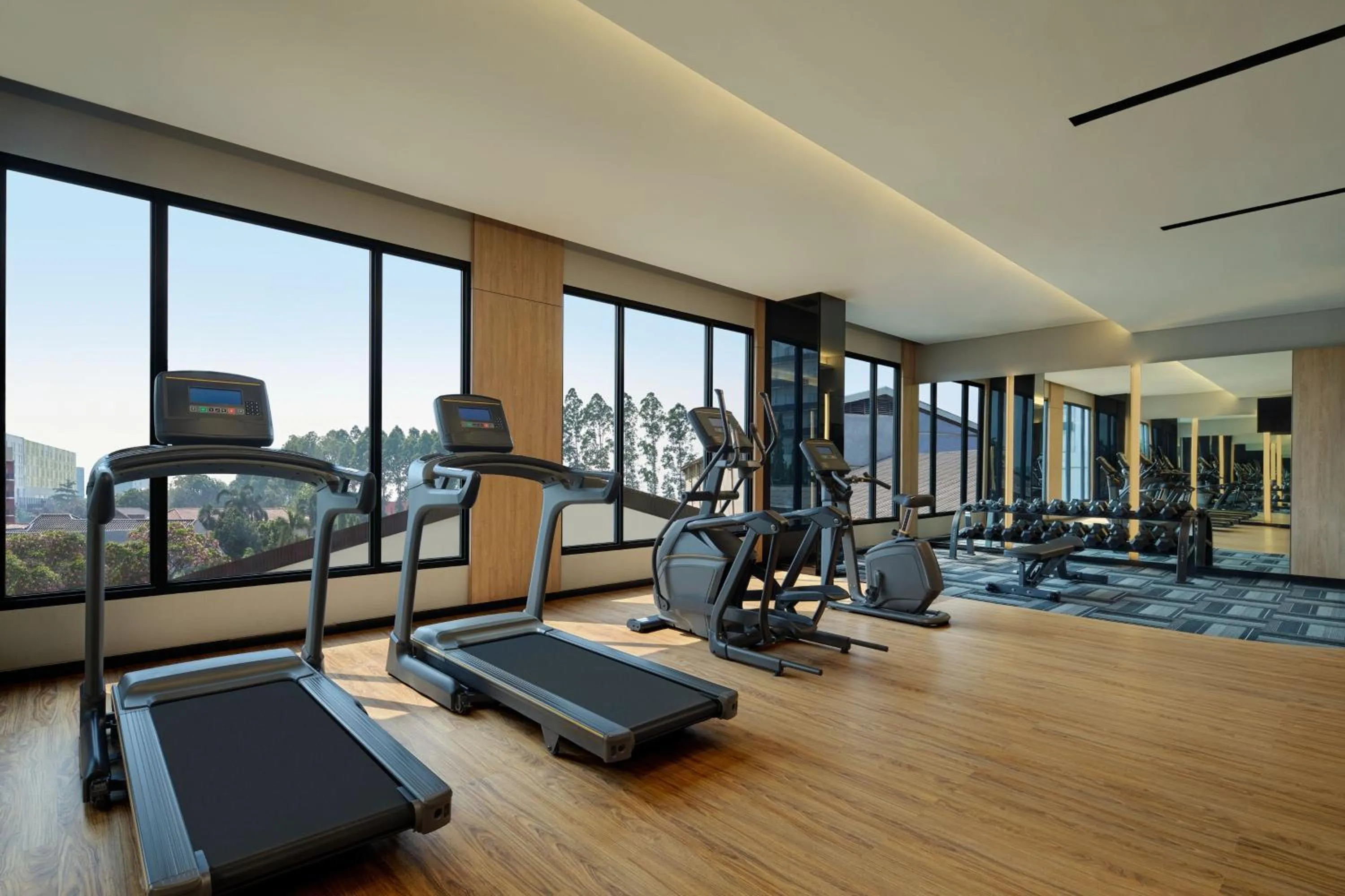 Fitness centre/facilities in Fairfield by Marriott Jakarta Soekarno-Hatta Airport