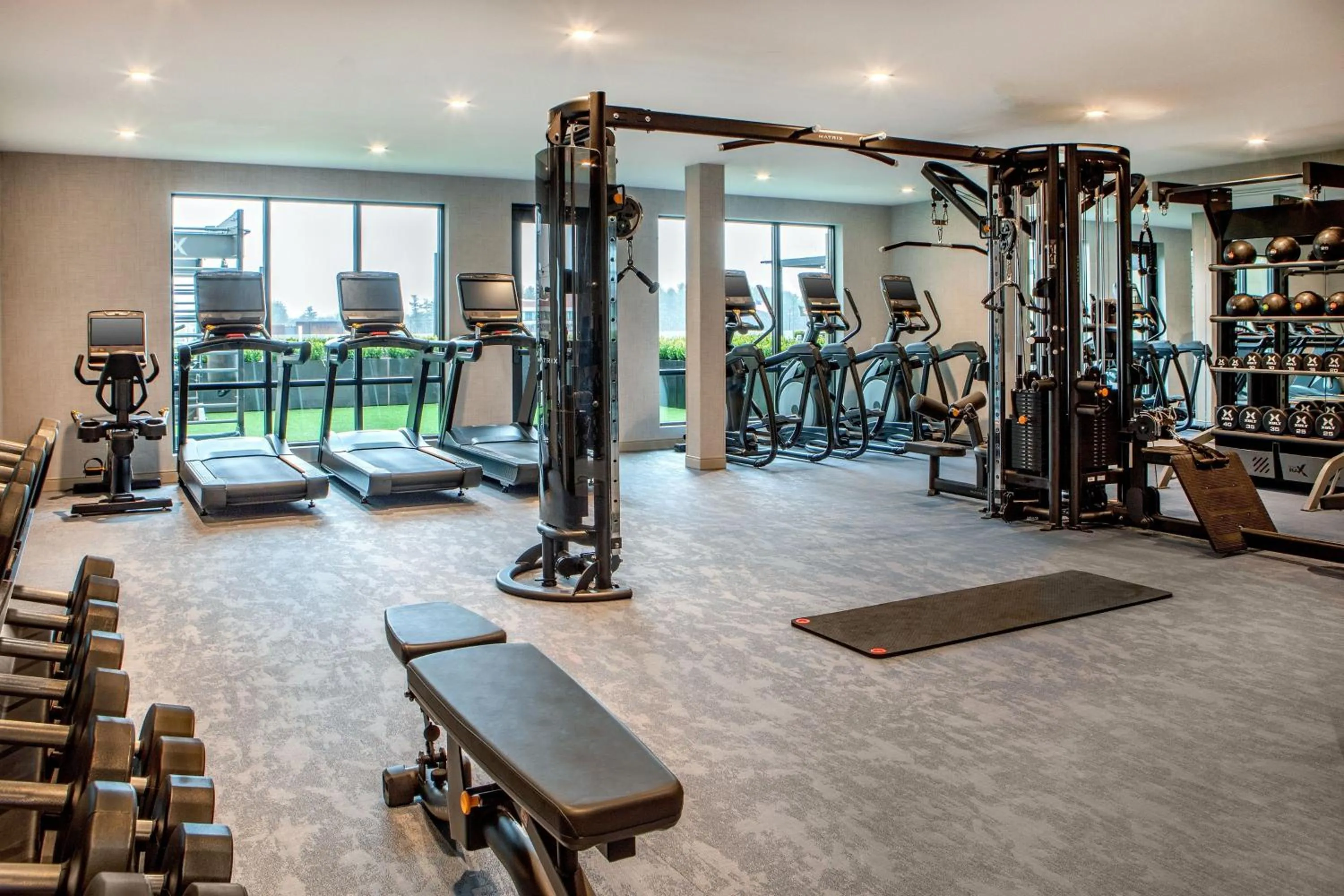 Fitness centre/facilities in The Artisan at Tuscan Village, Salem, NH, a Tribute Portfolio Hotel