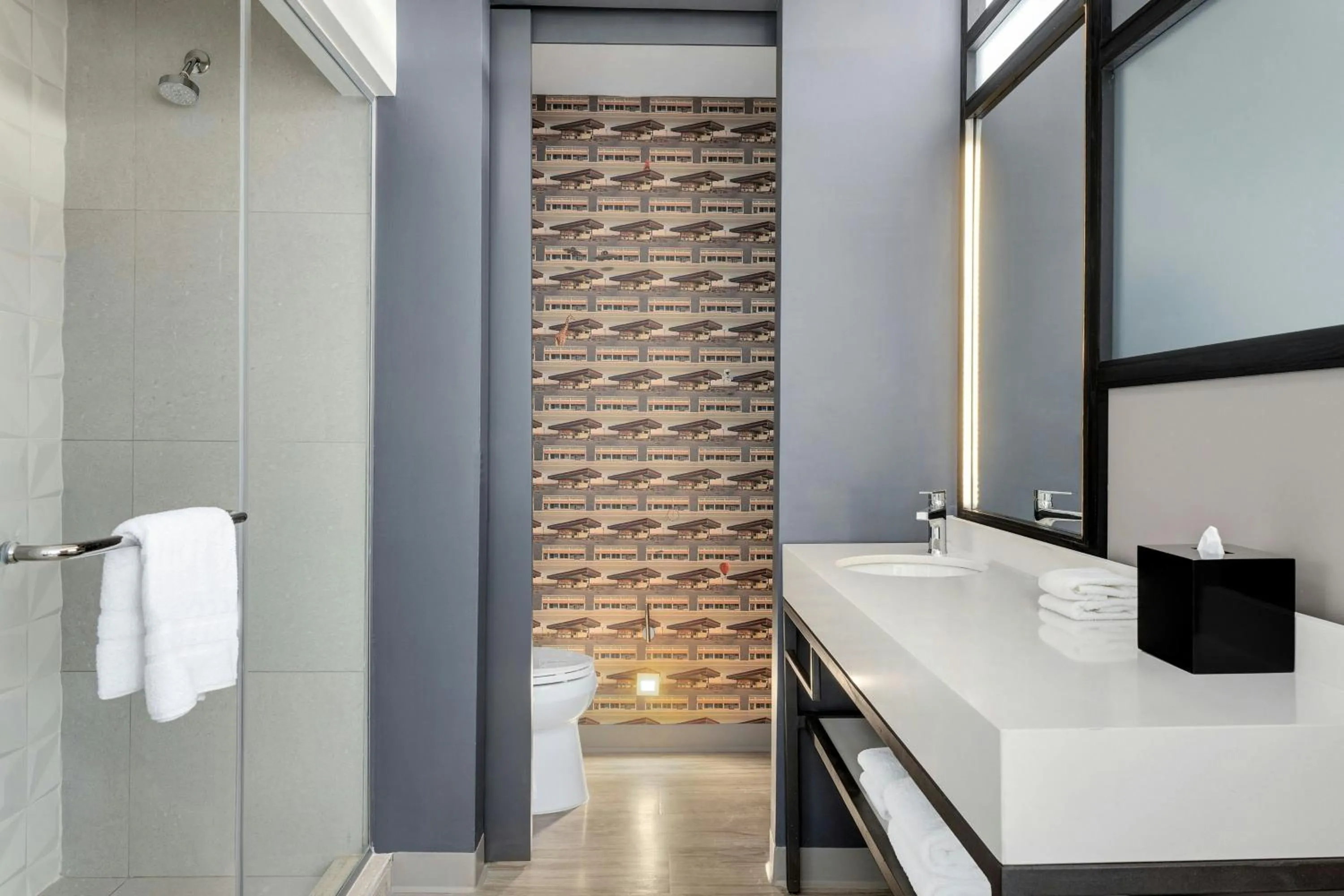 Shower in Aloft Santo Domingo Piantini