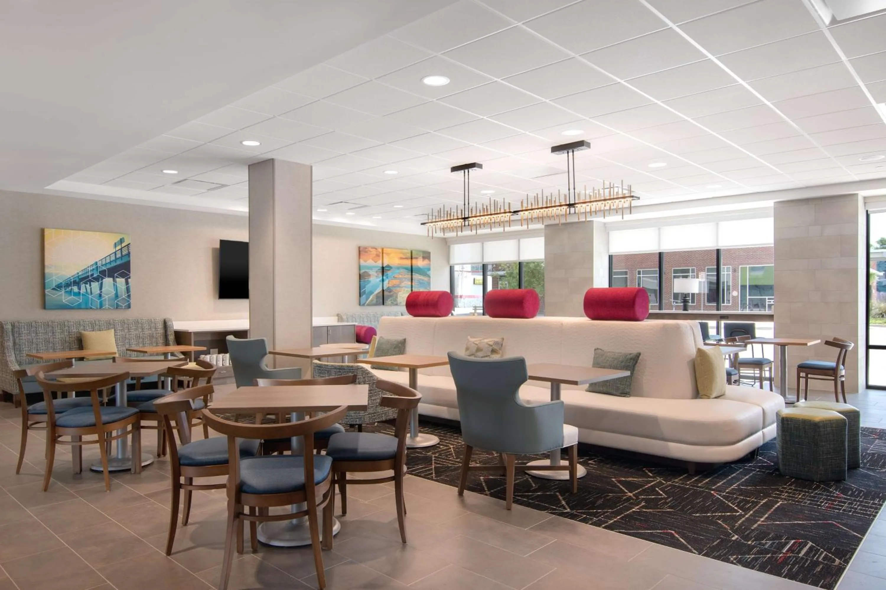 Lobby or reception in Home2 Suites By Hilton Jacksonville Downtown