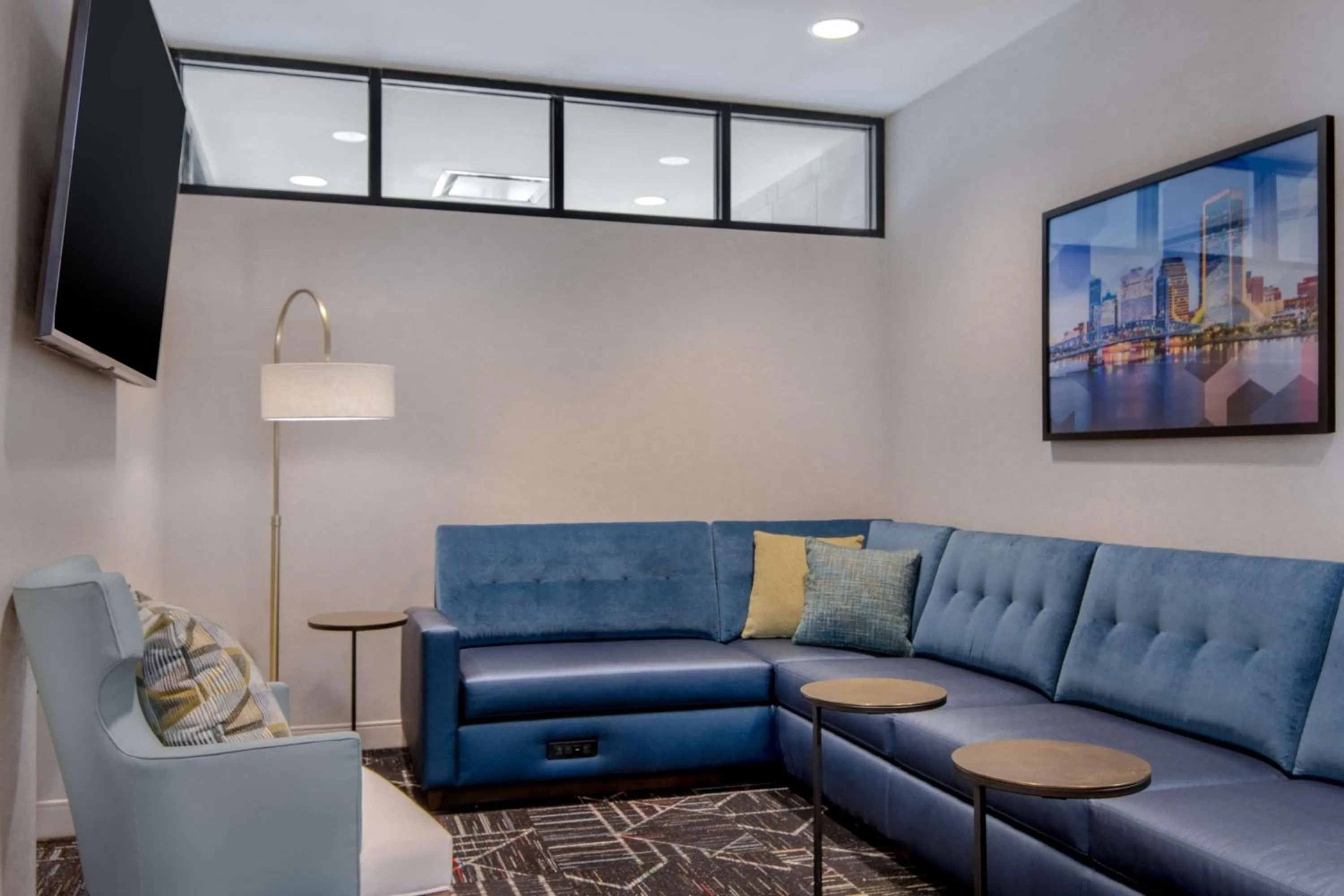 Lobby or reception in Home2 Suites By Hilton Jacksonville Downtown