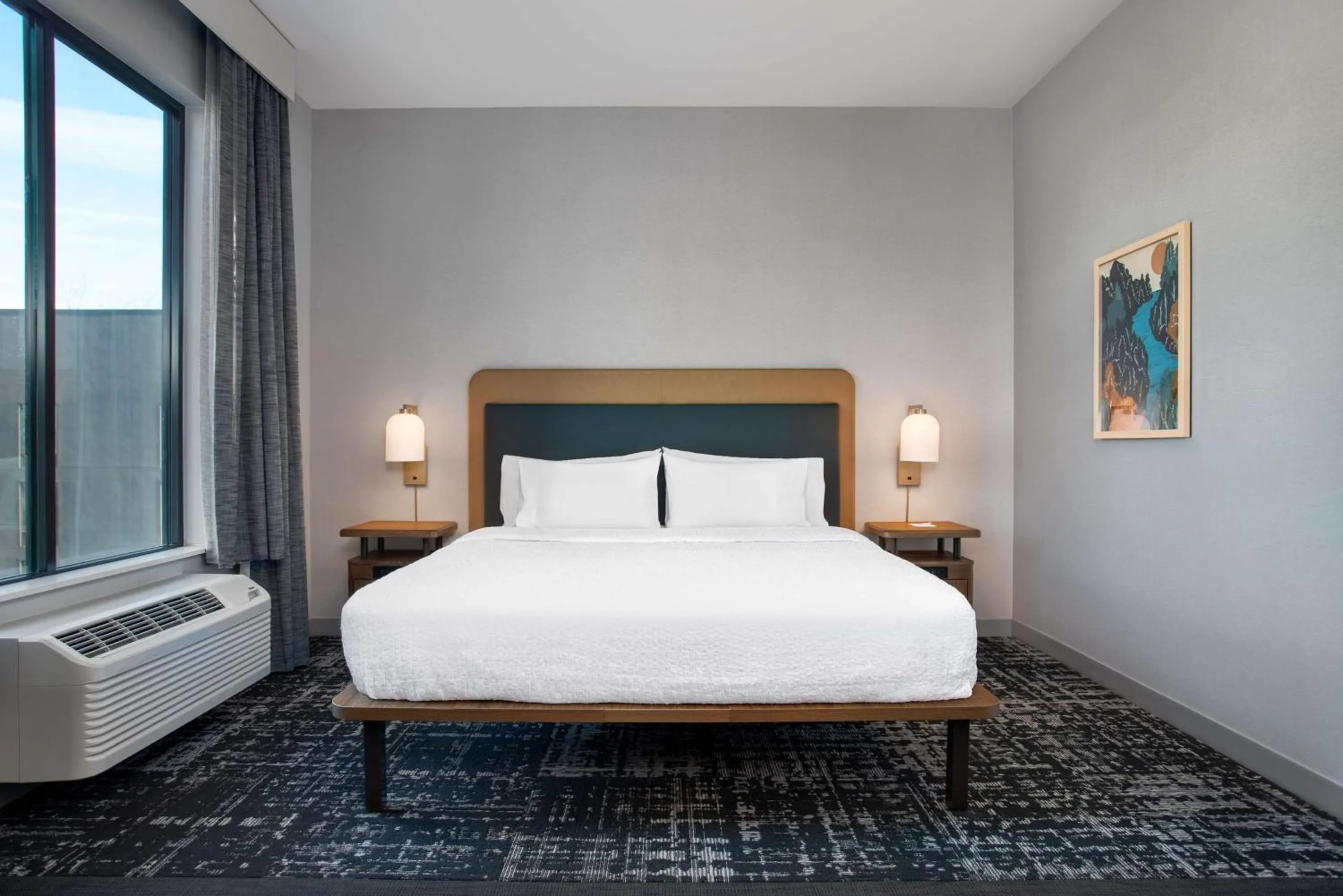 Bed in Homewood Suites By Hilton Missoula