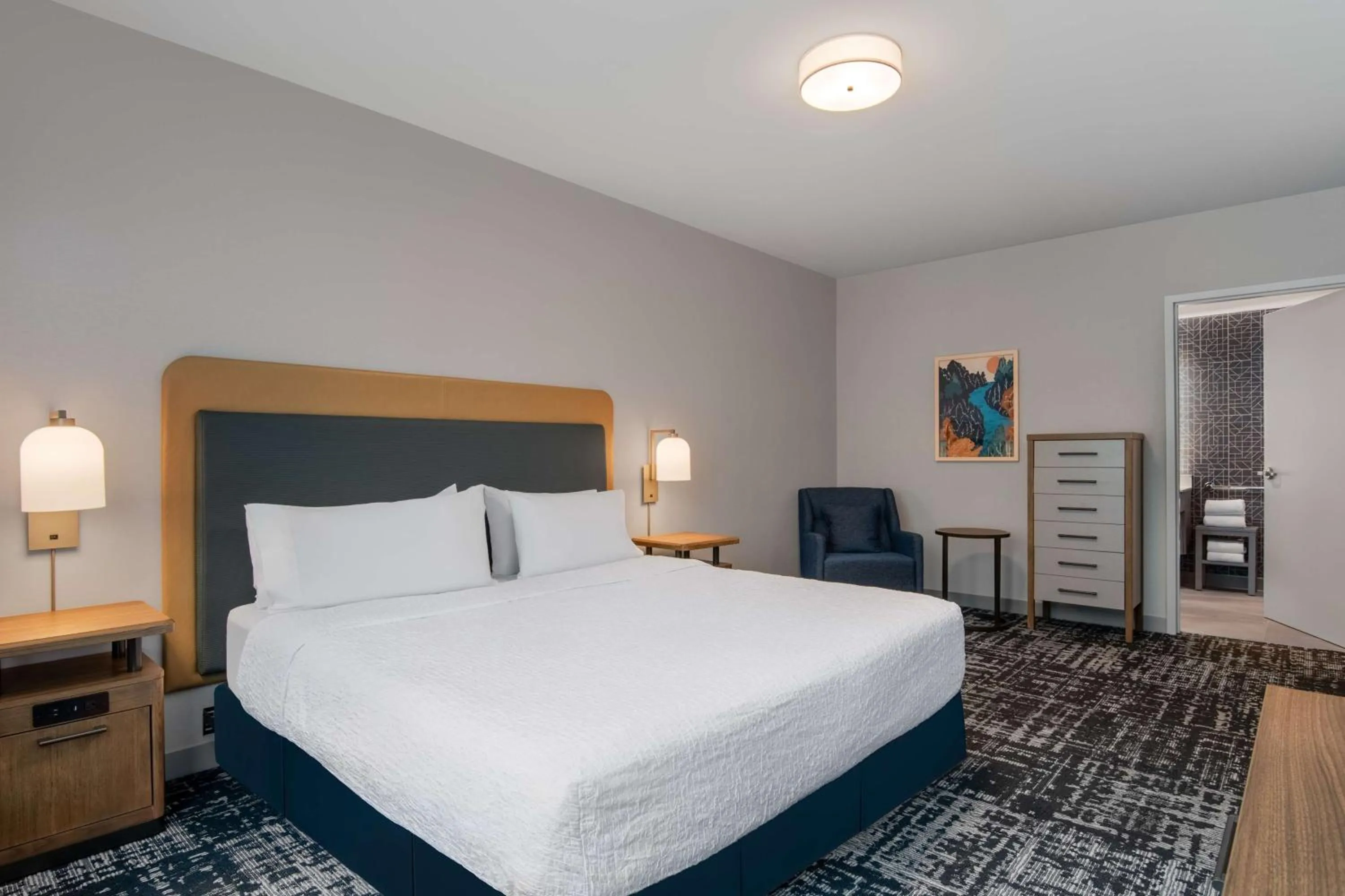 Bed in Homewood Suites By Hilton Missoula