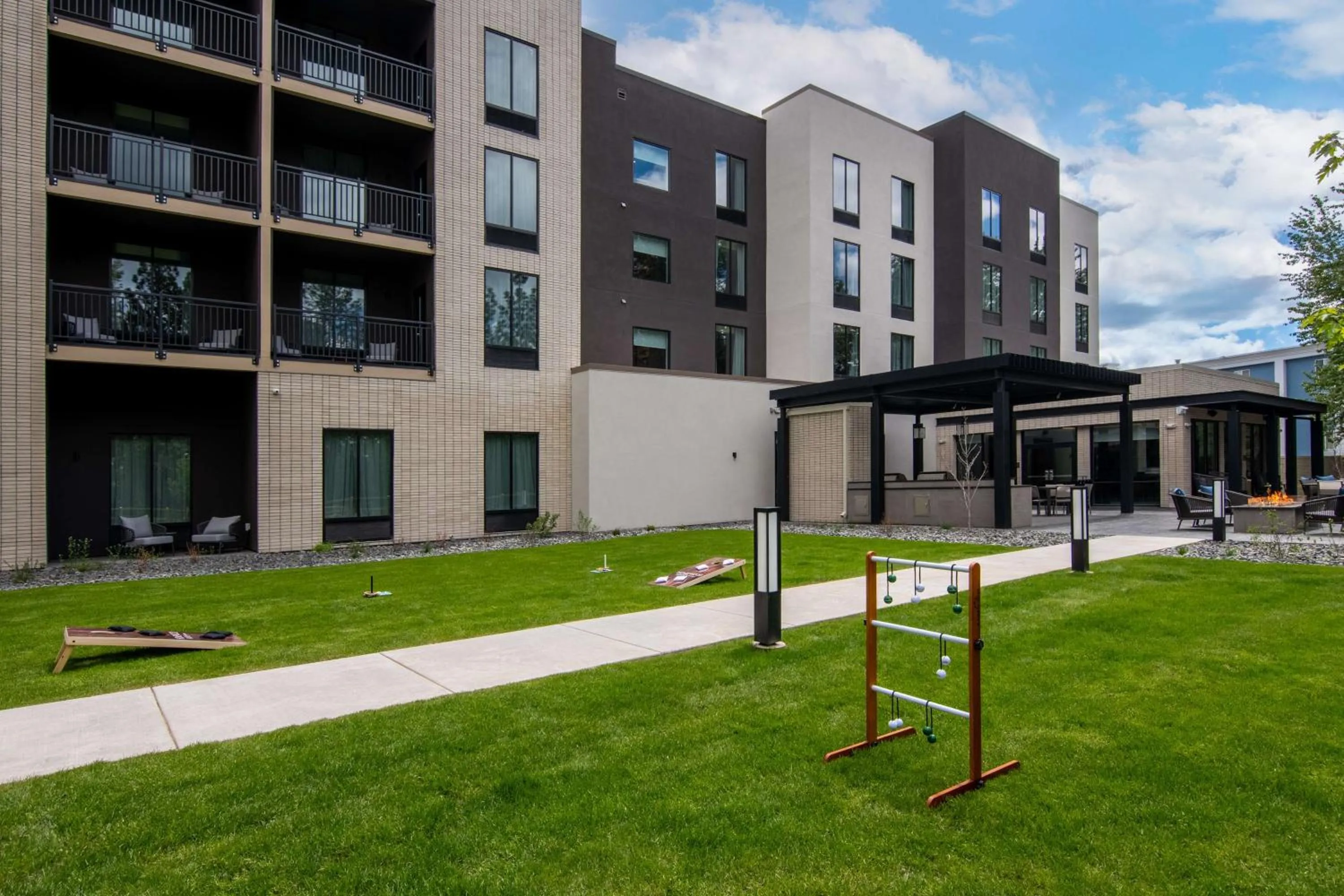 Patio in Homewood Suites By Hilton Missoula