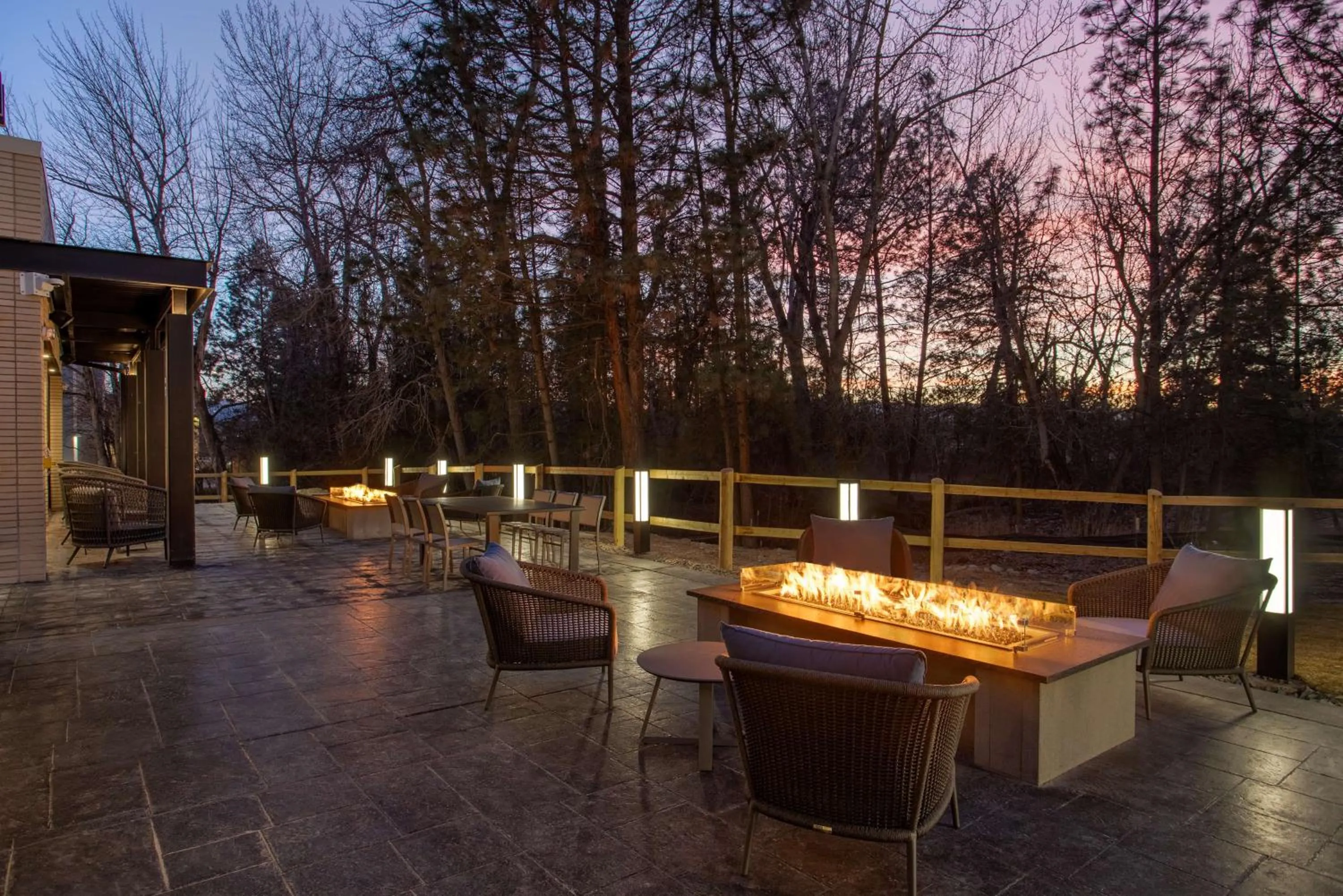 Patio in Homewood Suites By Hilton Missoula