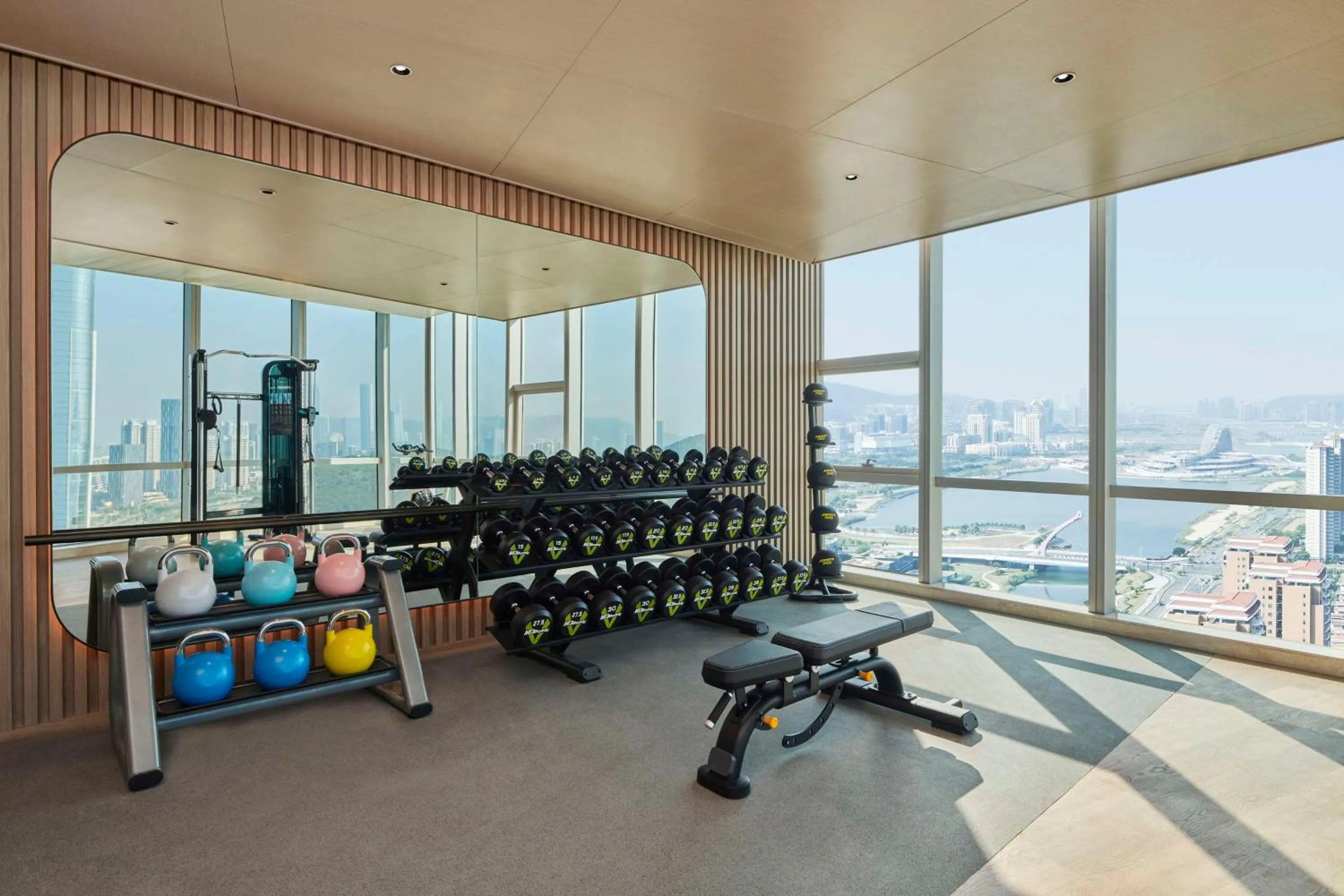 Fitness centre/facilities in DoubleTree by Hilton Zhuhai Hengqin