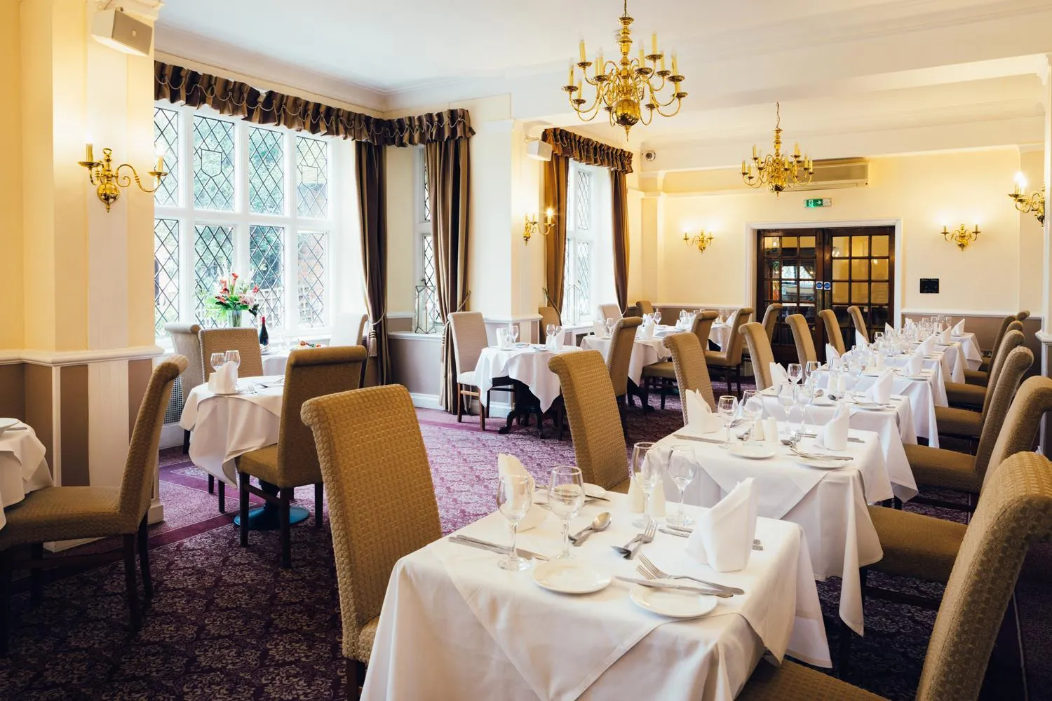 Restaurant/places to eat in voco Letchworth Hall by IHG