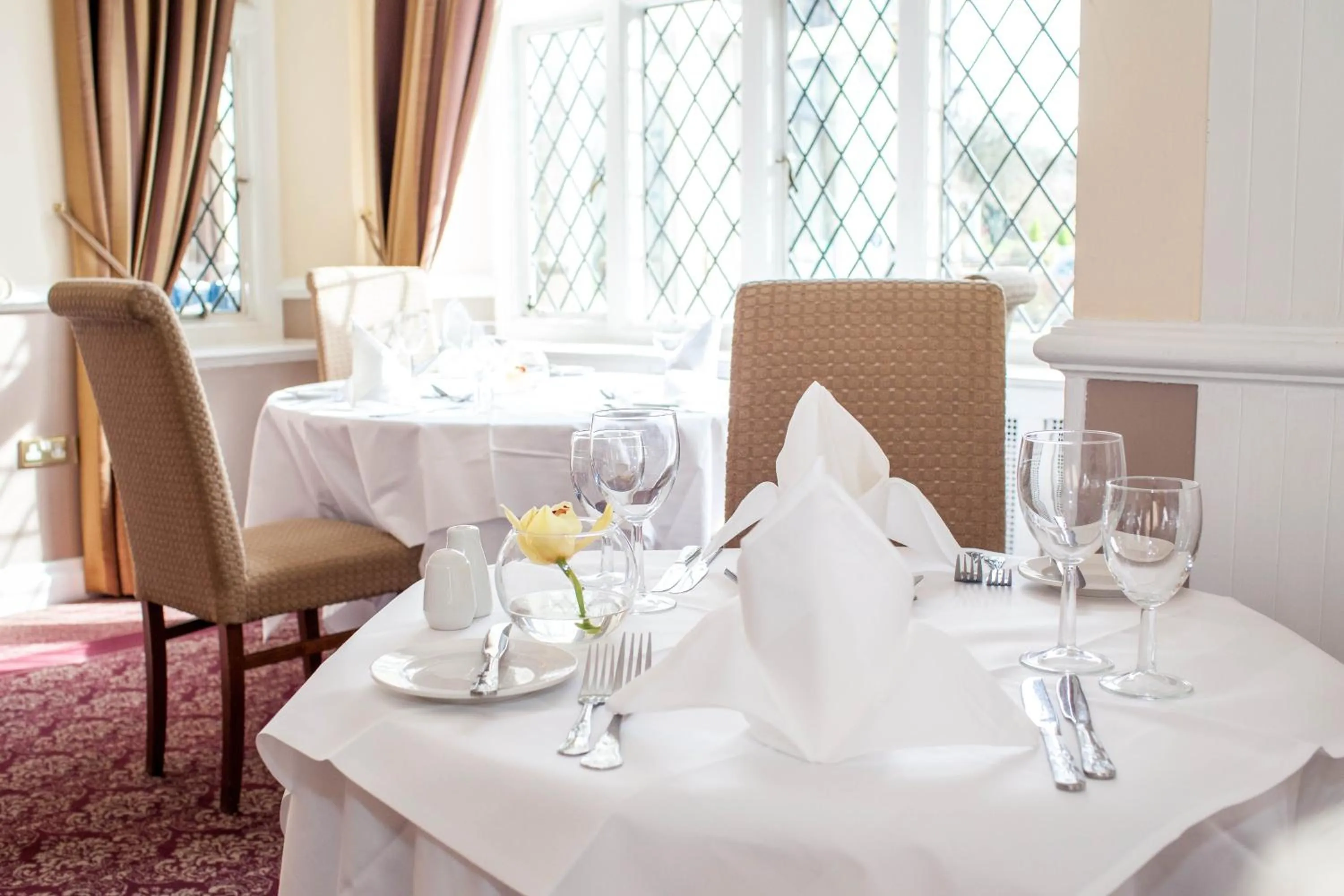 Restaurant/places to eat in voco Letchworth Hall by IHG