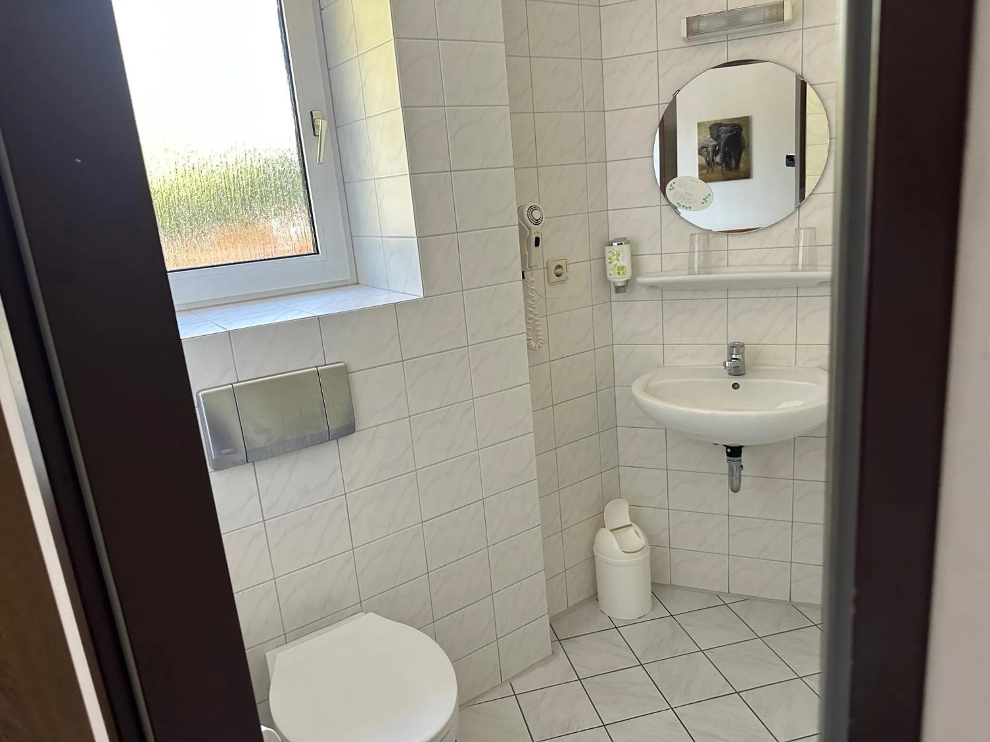 Bathroom in Hotel am Stimbergpark