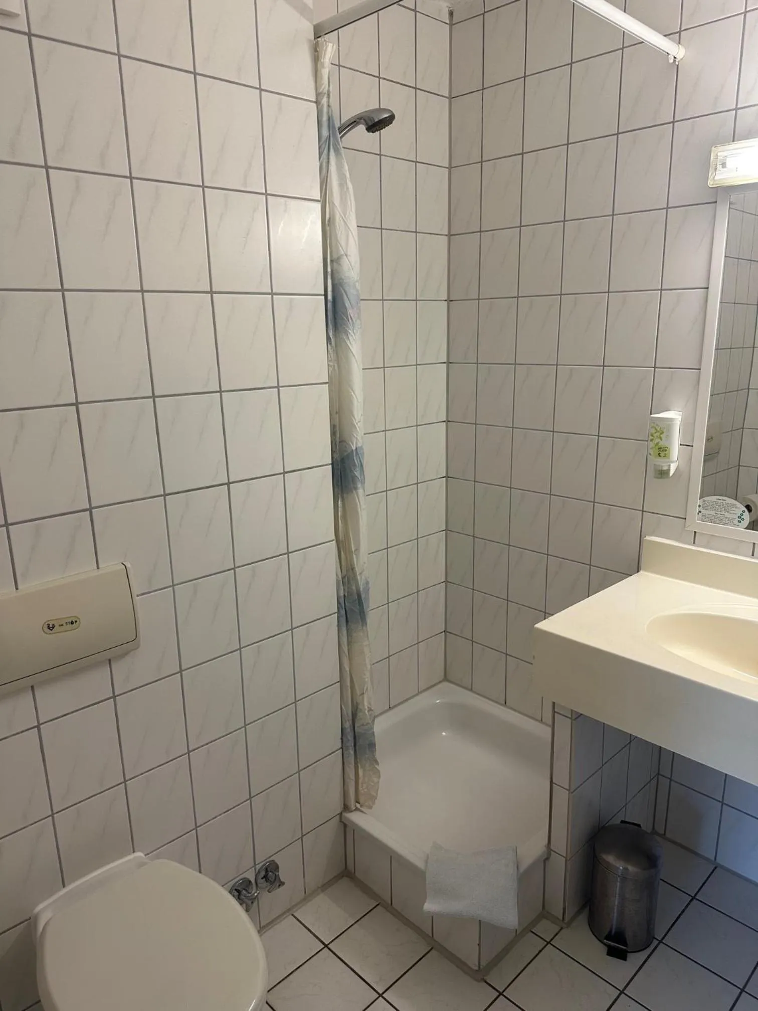 Shower in Hotel am Stimbergpark