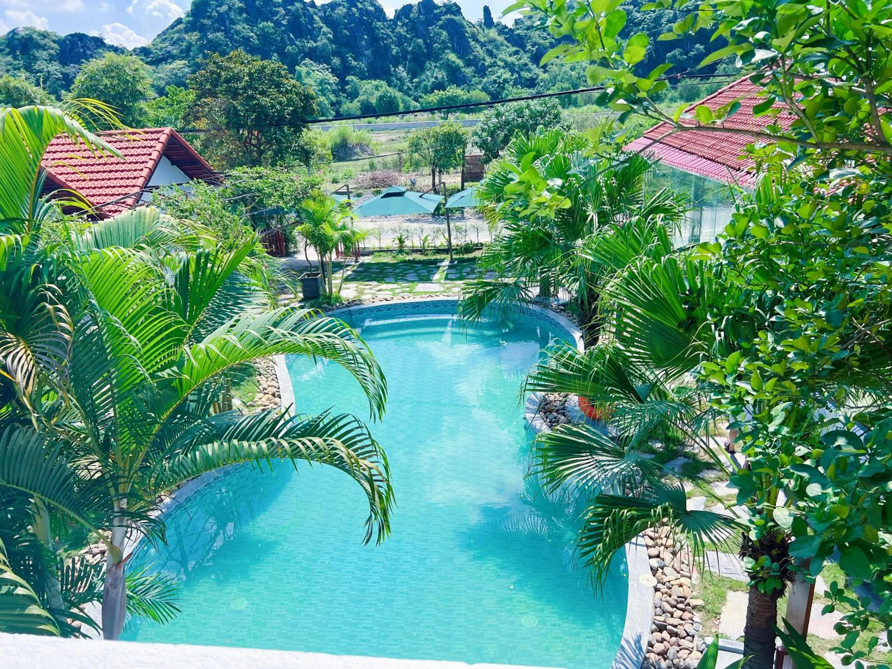 Swimming pool in Lagom Ninh Bình Homestay