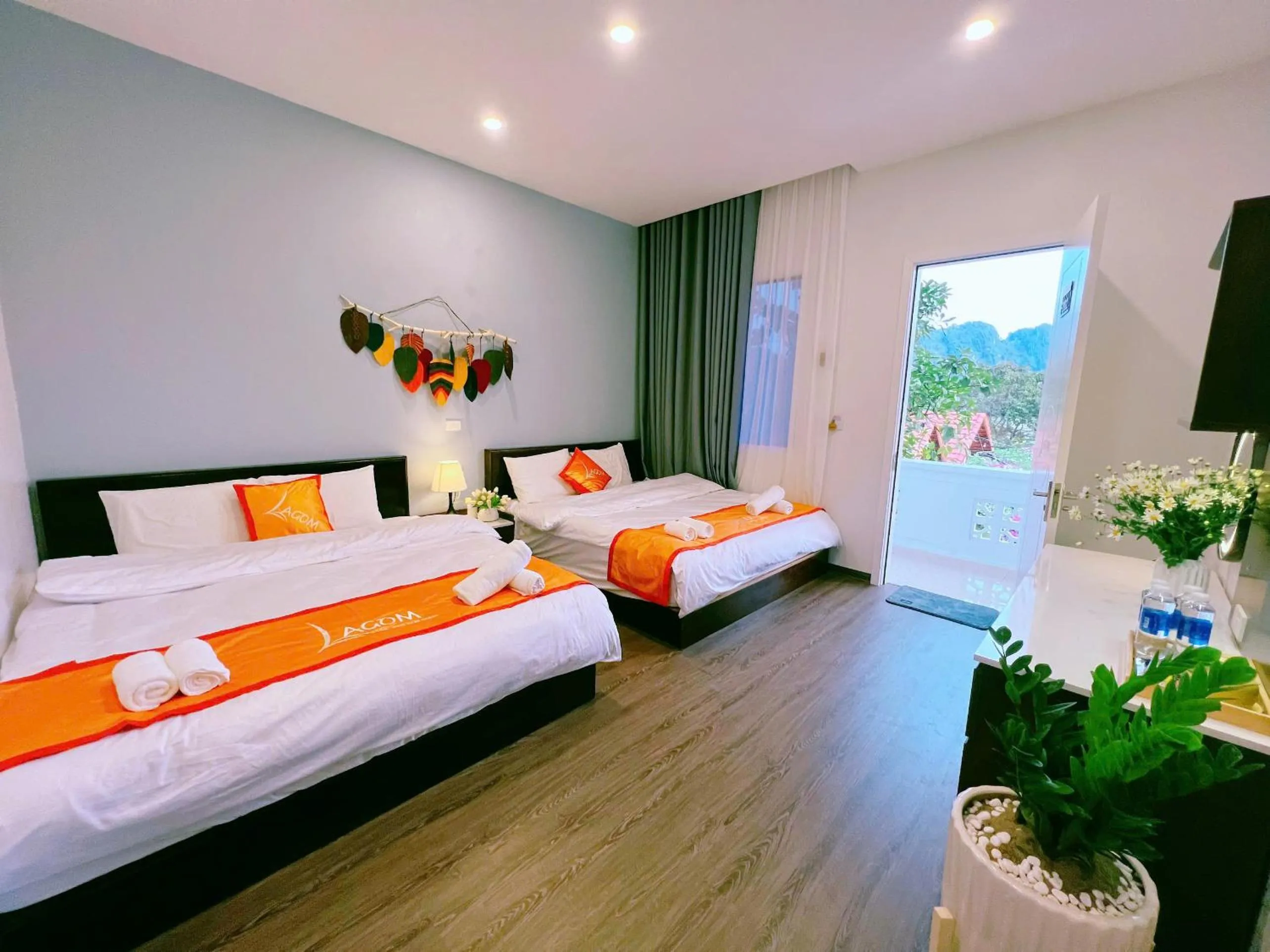 Bed in Lagom Ninh Bình Homestay