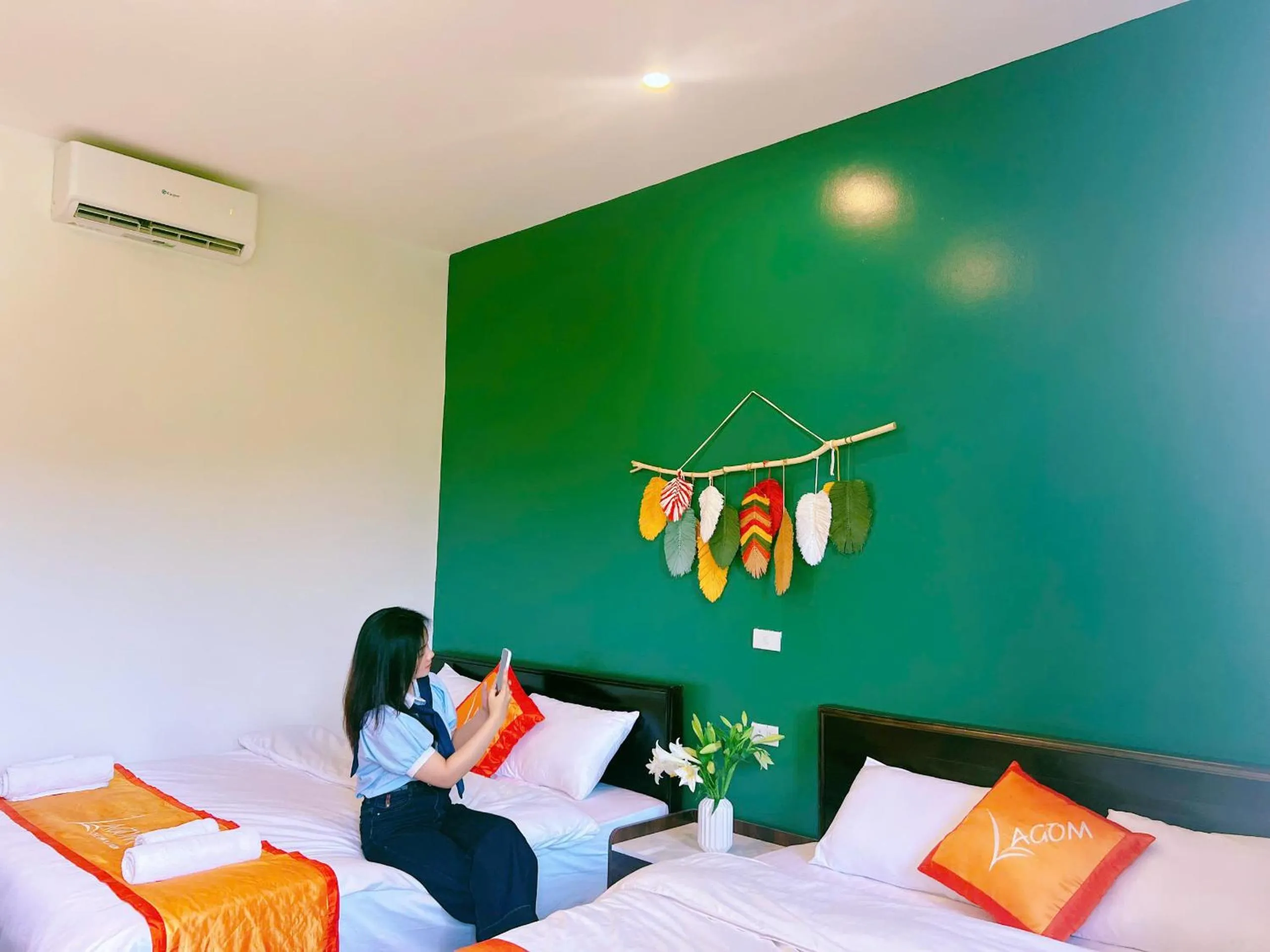 Bedroom, Bed in Lagom Ninh Bình Homestay