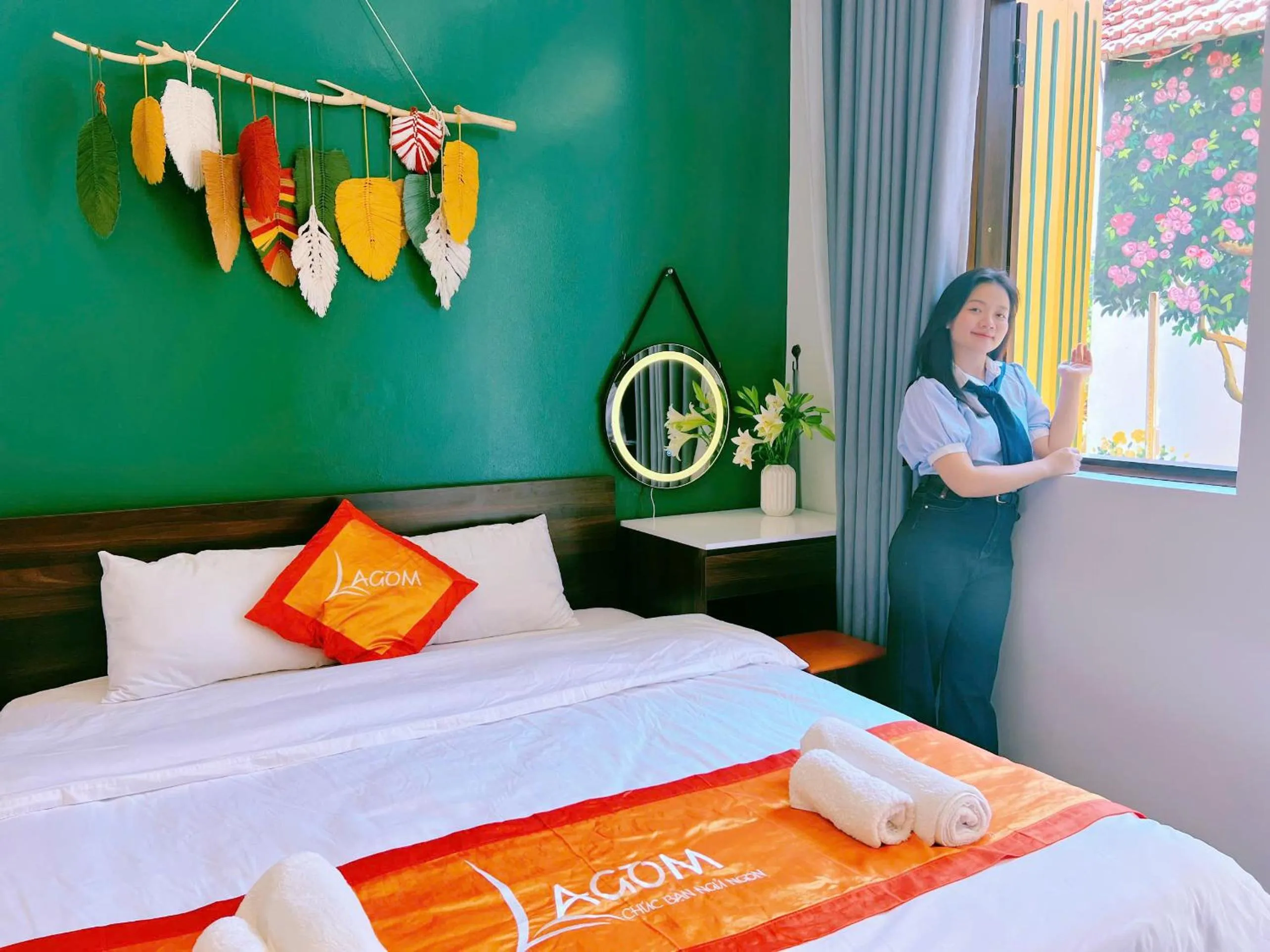 Bedroom, Bed in Lagom Ninh Bình Homestay