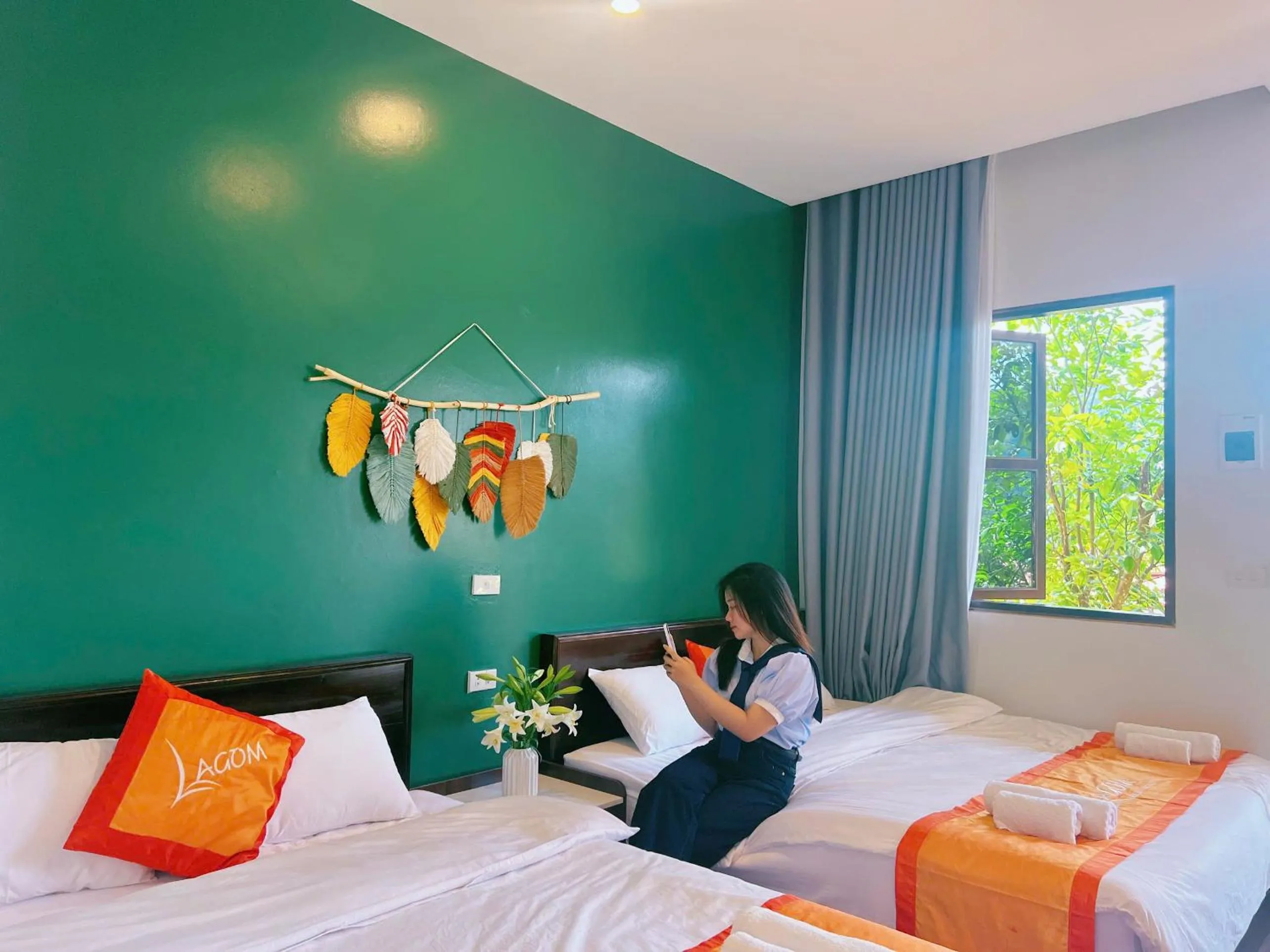 Bedroom, Bed in Lagom Ninh Bình Homestay