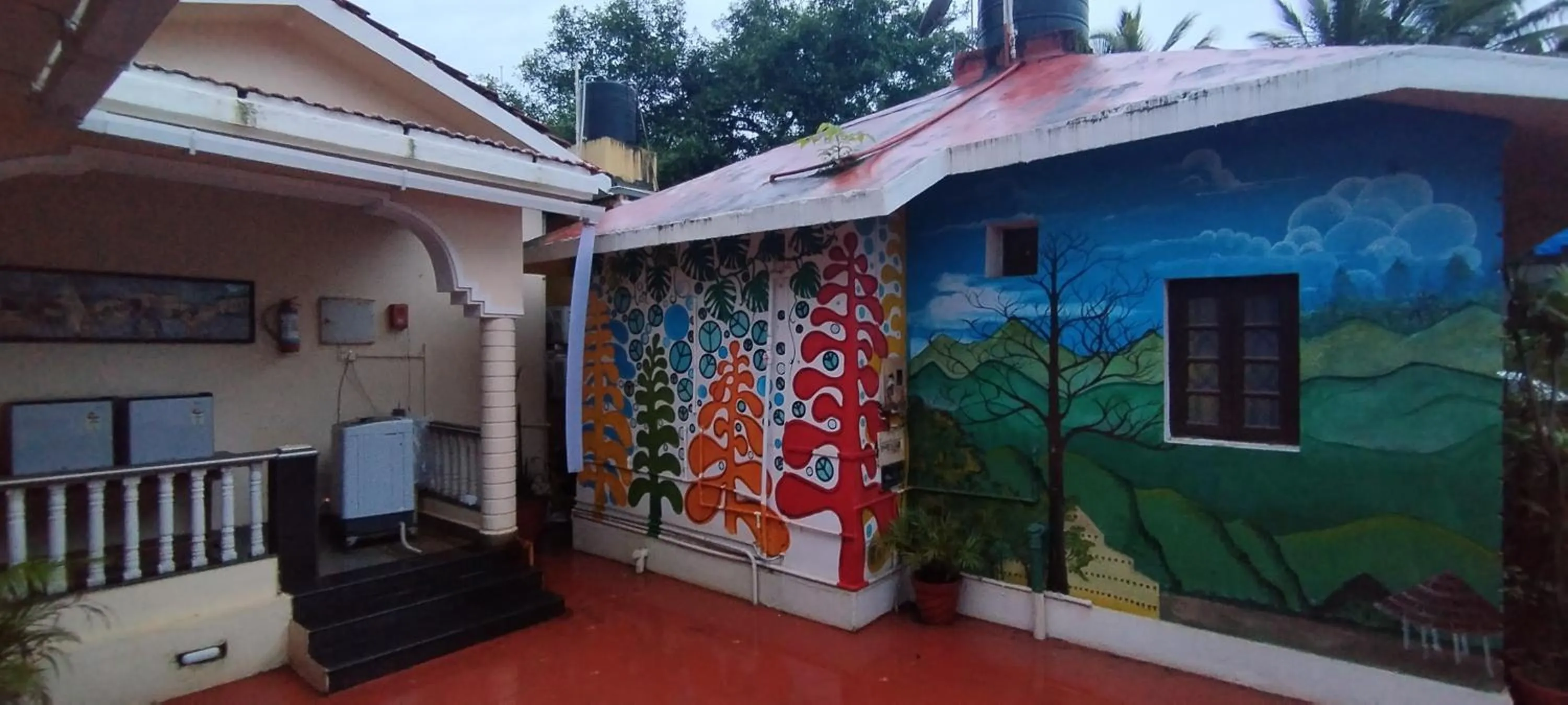 Property building in Vagator House, Vagator