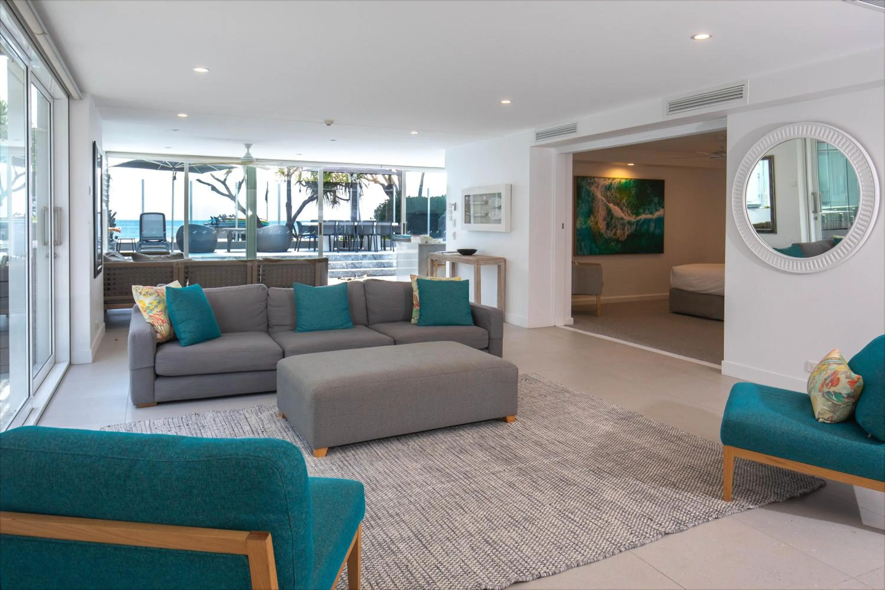 Living room in 71 Hastings Street - Beachfront