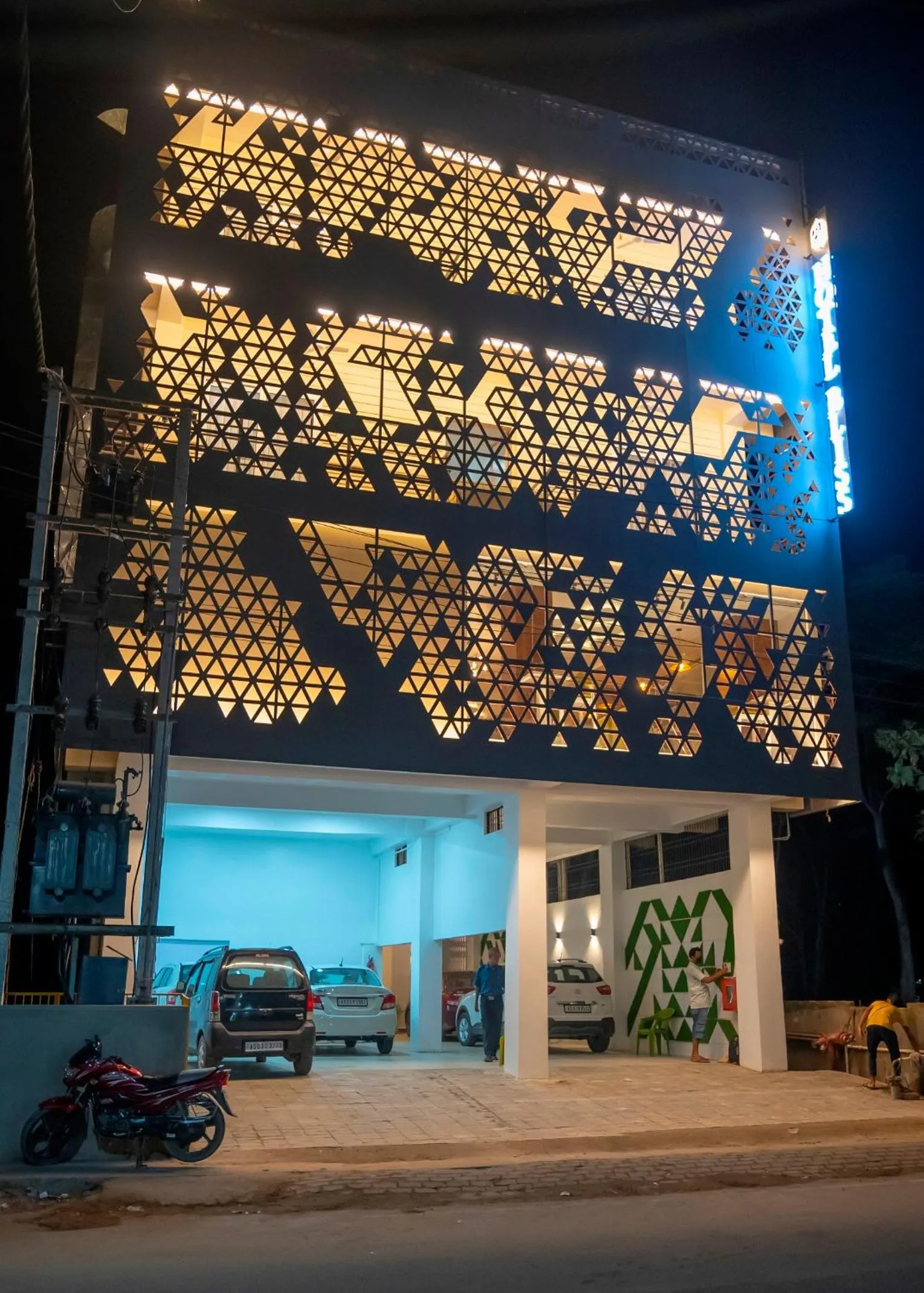 Facade/entrance in Hotel Bliss