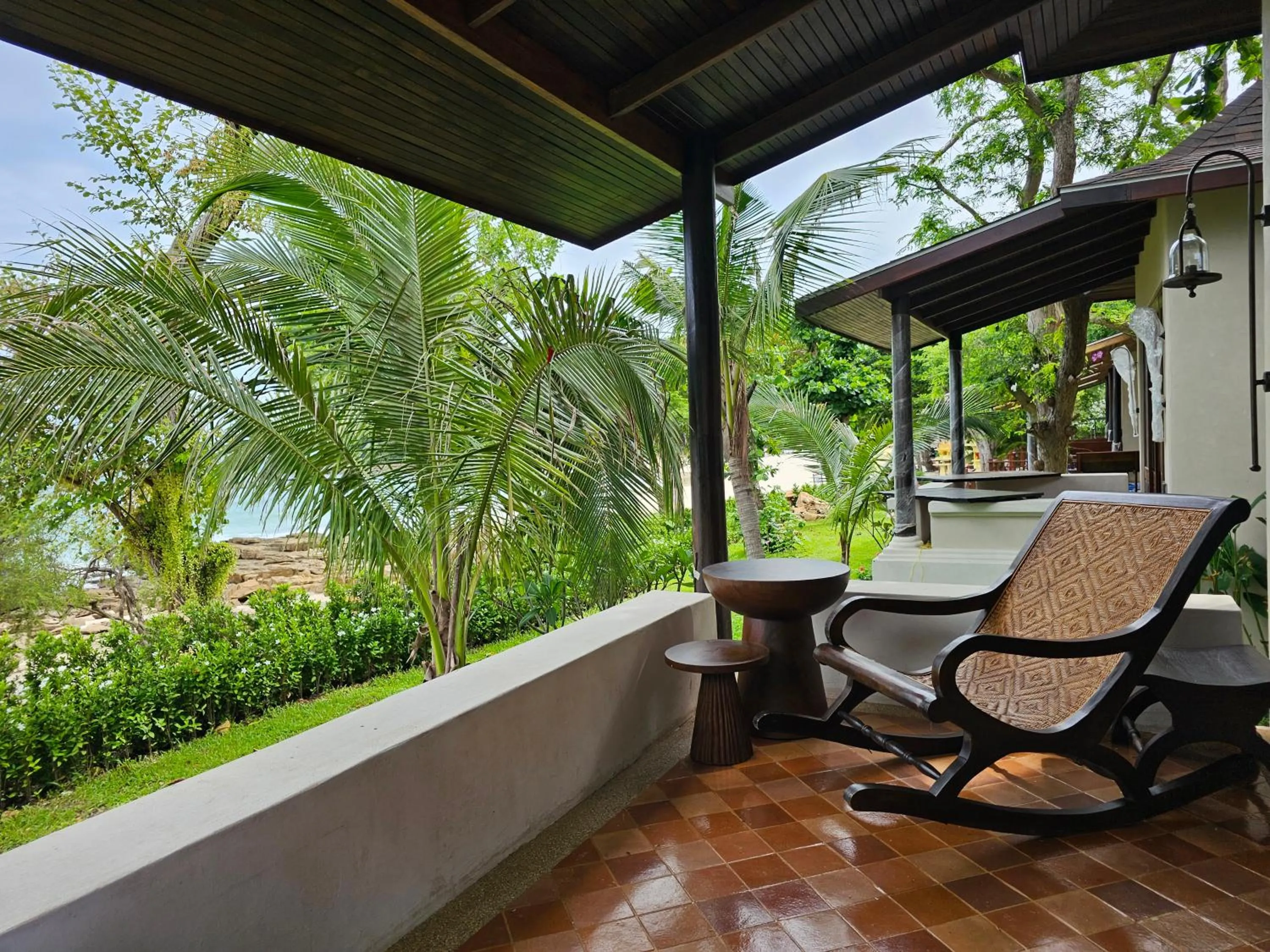 Balcony/Terrace in Samed Tamarind Beach Resort
