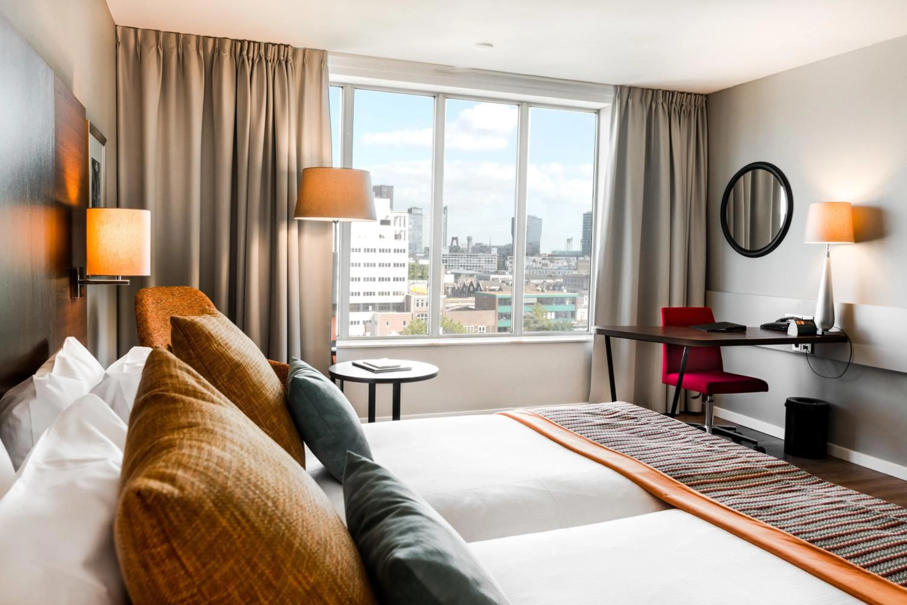 Photo of the whole room, Bed in Bilderberg Parkhotel Rotterdam