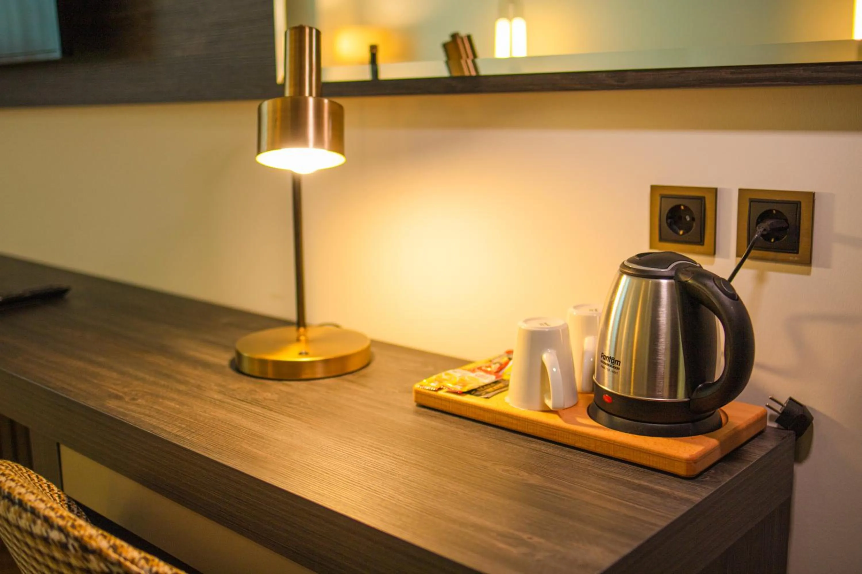 Coffee/tea facilities in V Center Hotel