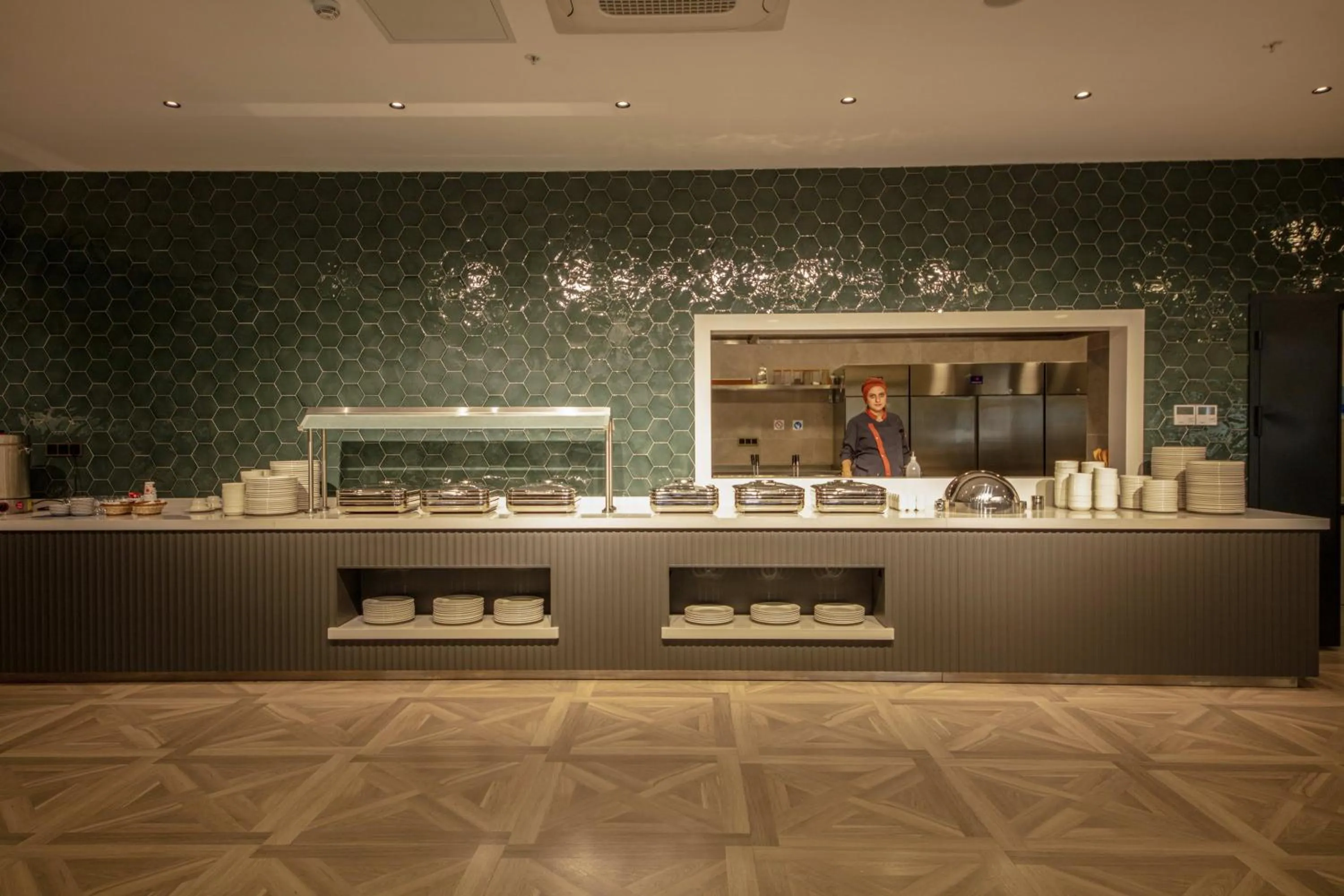 Food and drinks in V Center Hotel