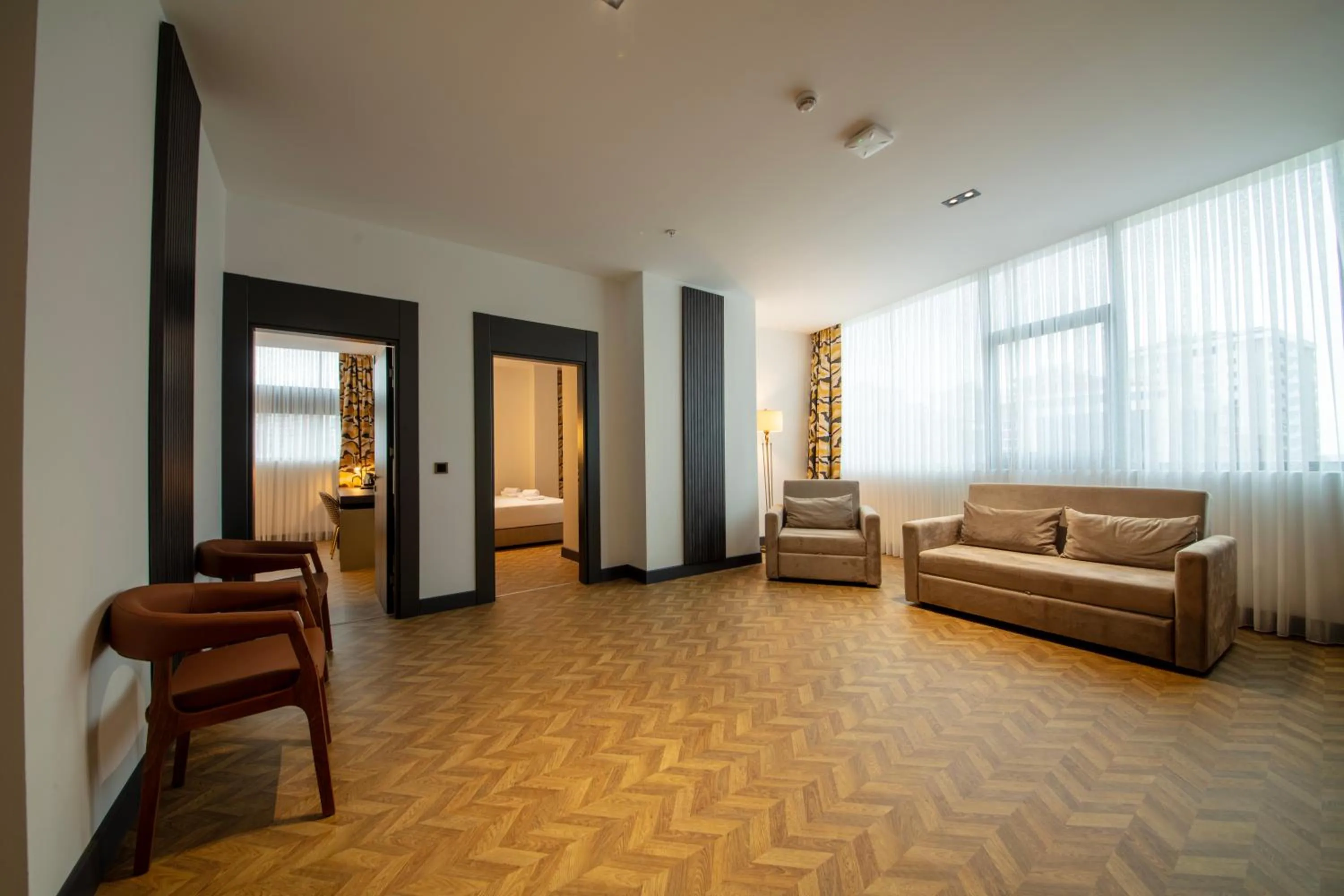 Bed in V Center Hotel