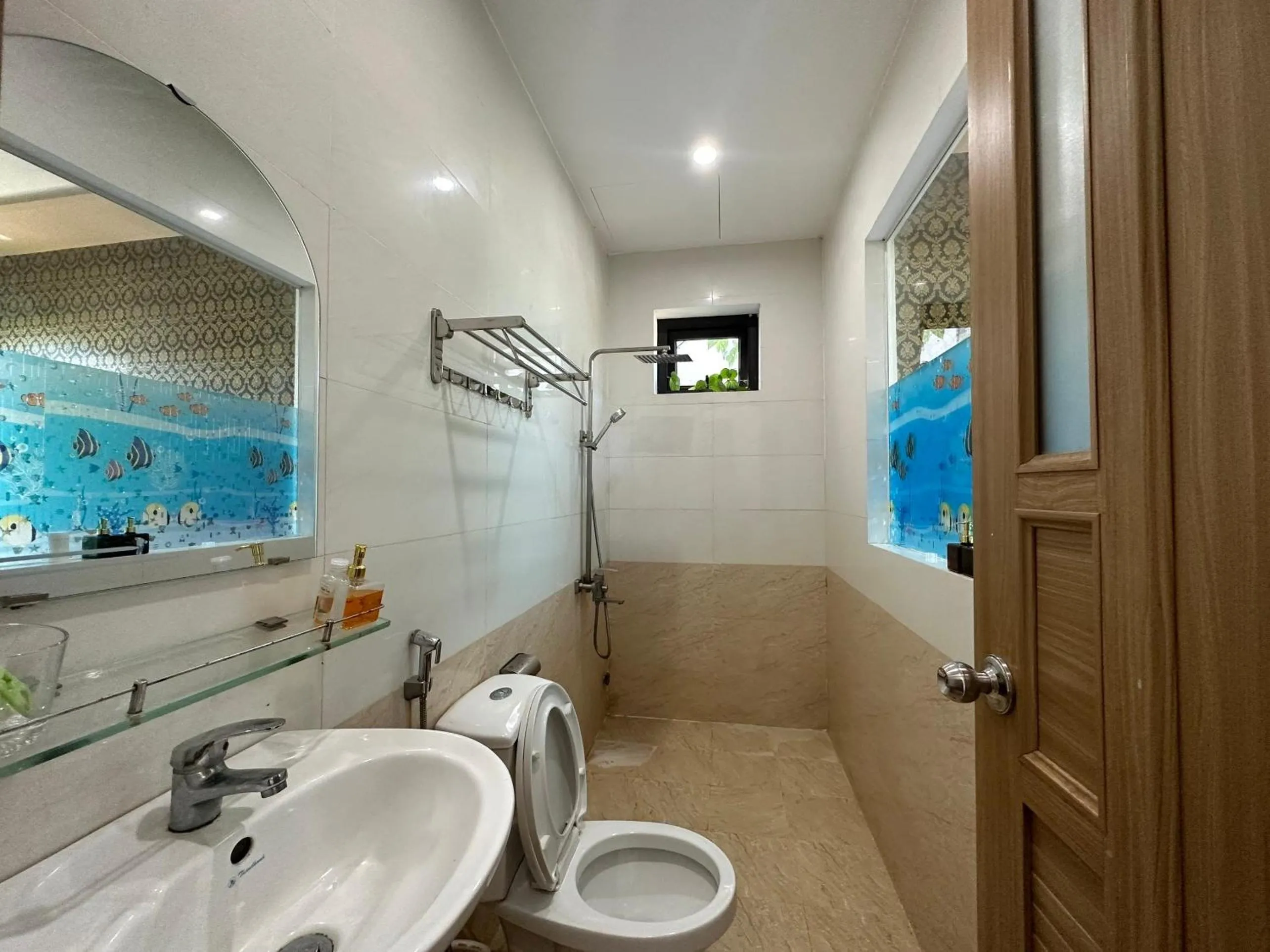 Bathroom in OYO 1191 Happy Motel